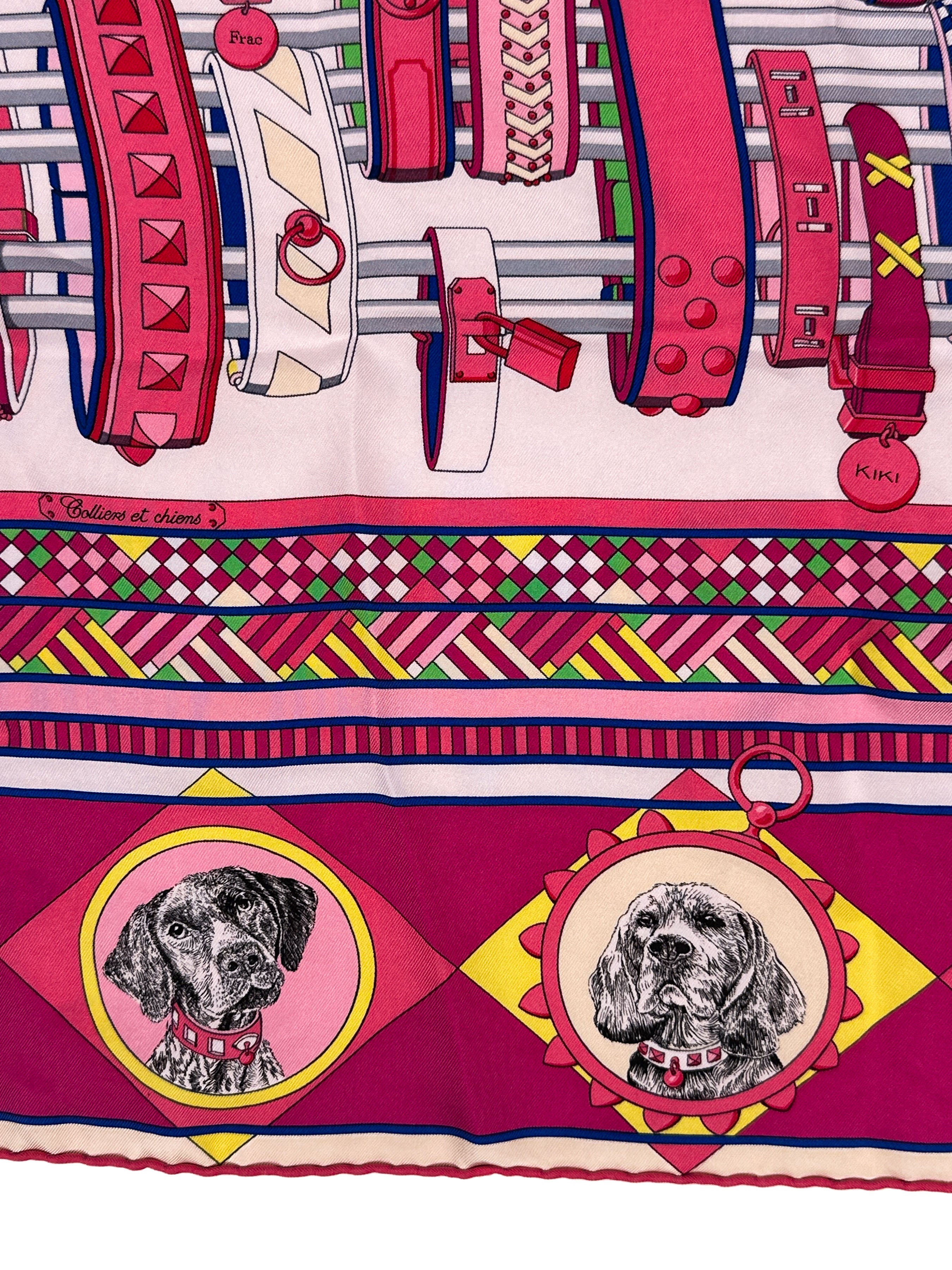Hermès Colliers et Chiens Wash 90