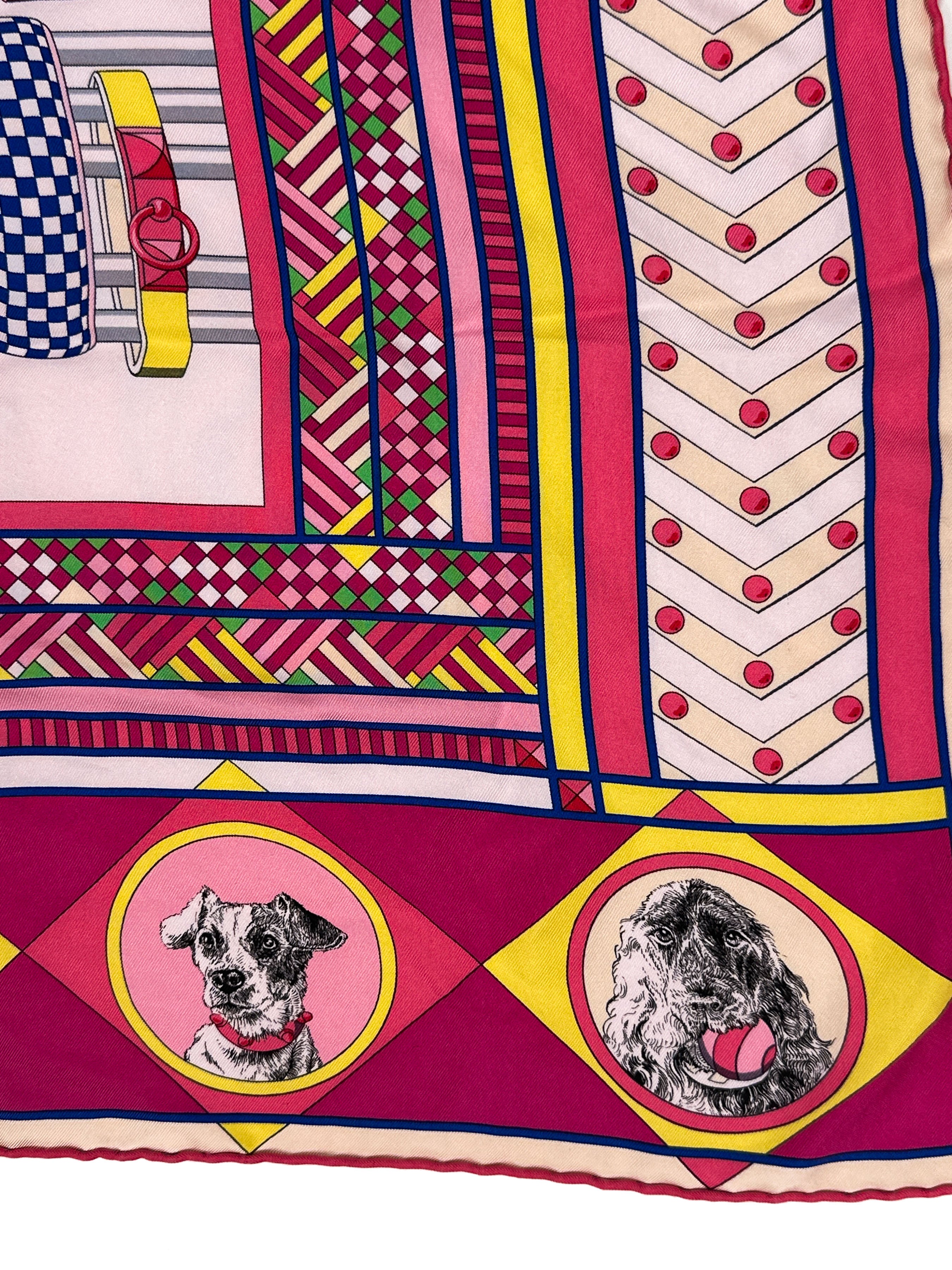 Hermès Colliers et Chiens Wash 90