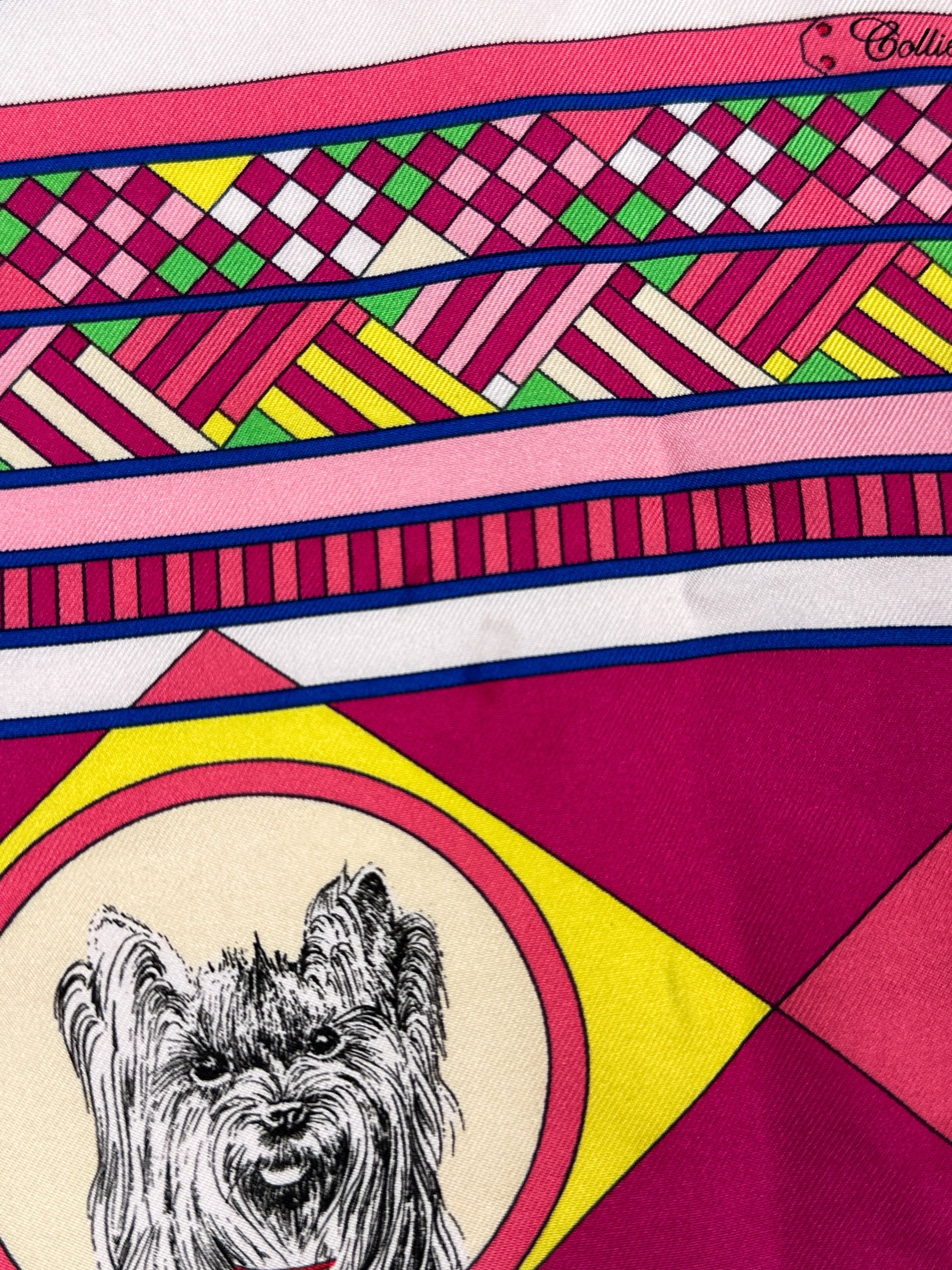 Hermès Colliers et Chiens Wash 90
