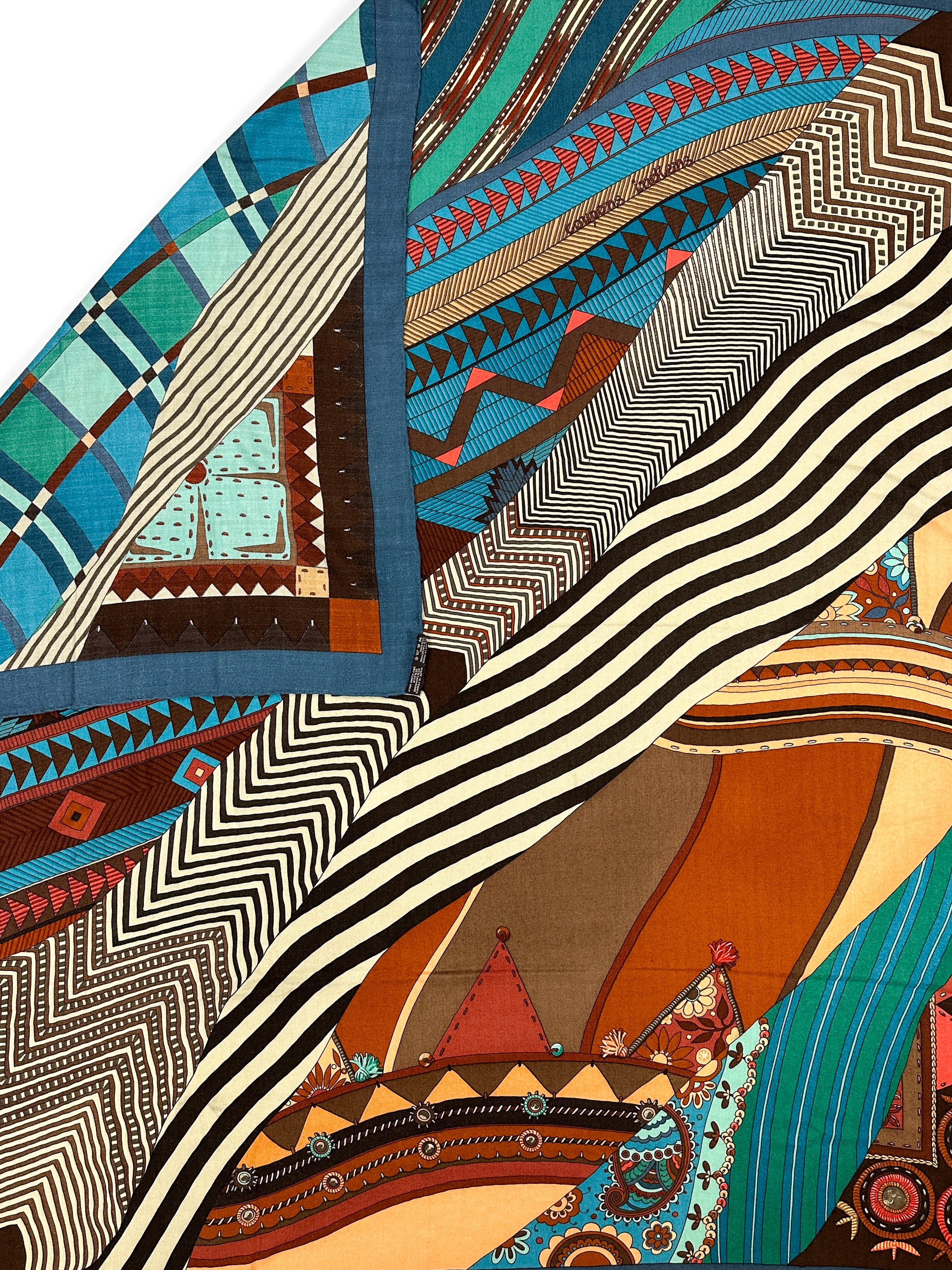 Hermès Coupons Indiens Cashmere 140