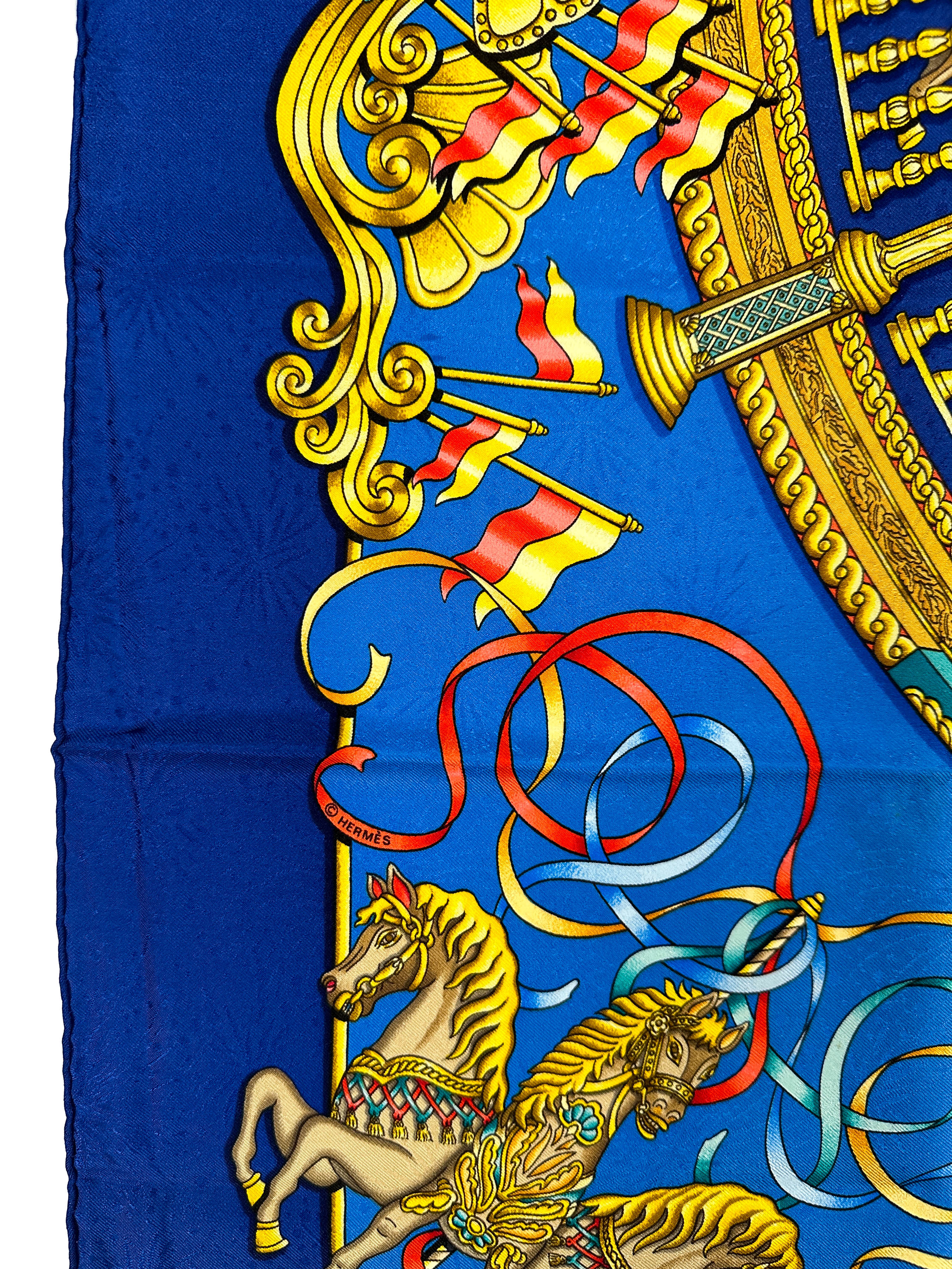 Hermès Luna Park Jacquard 90