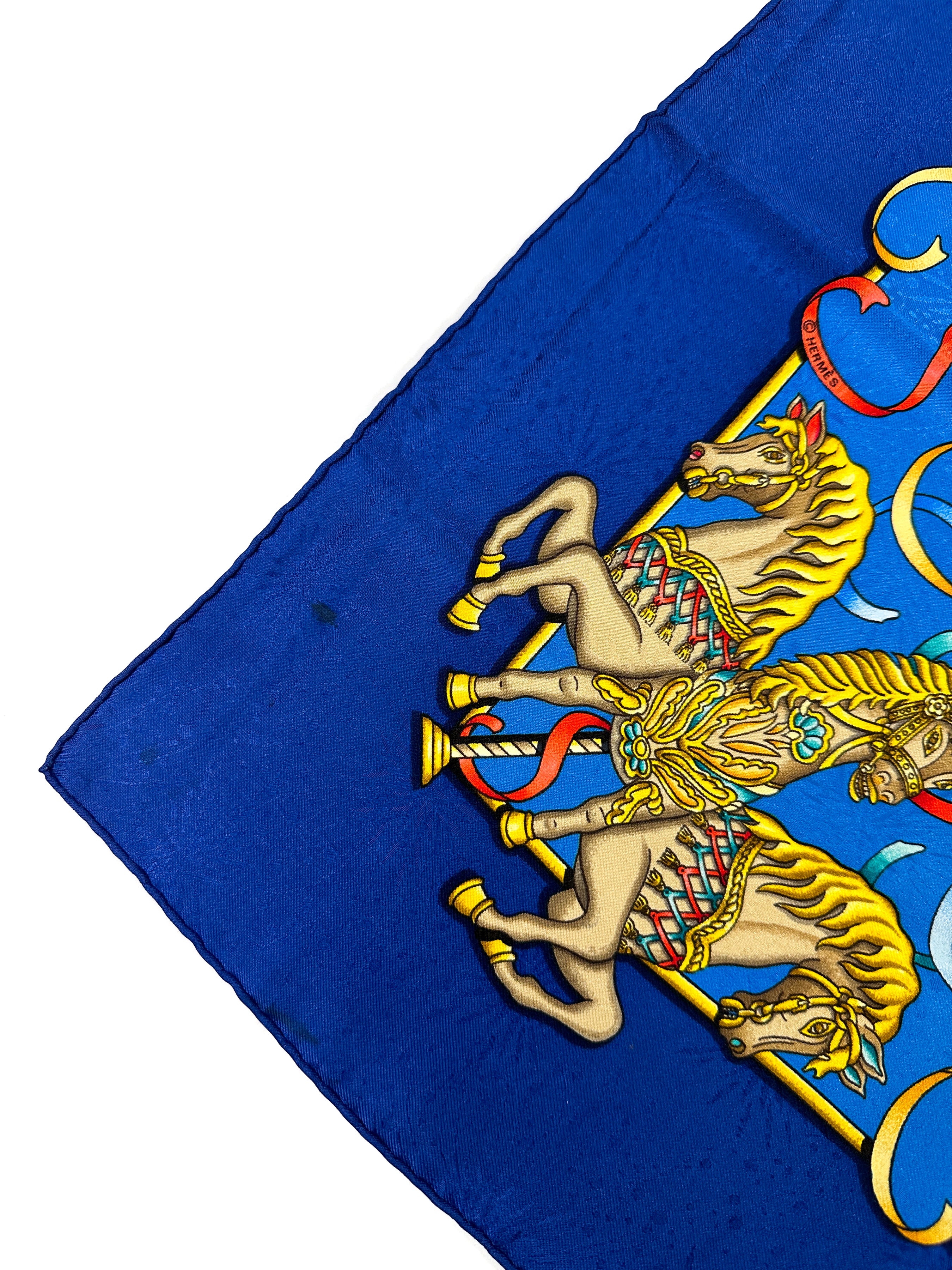 Hermès Luna Park Jacquard 90