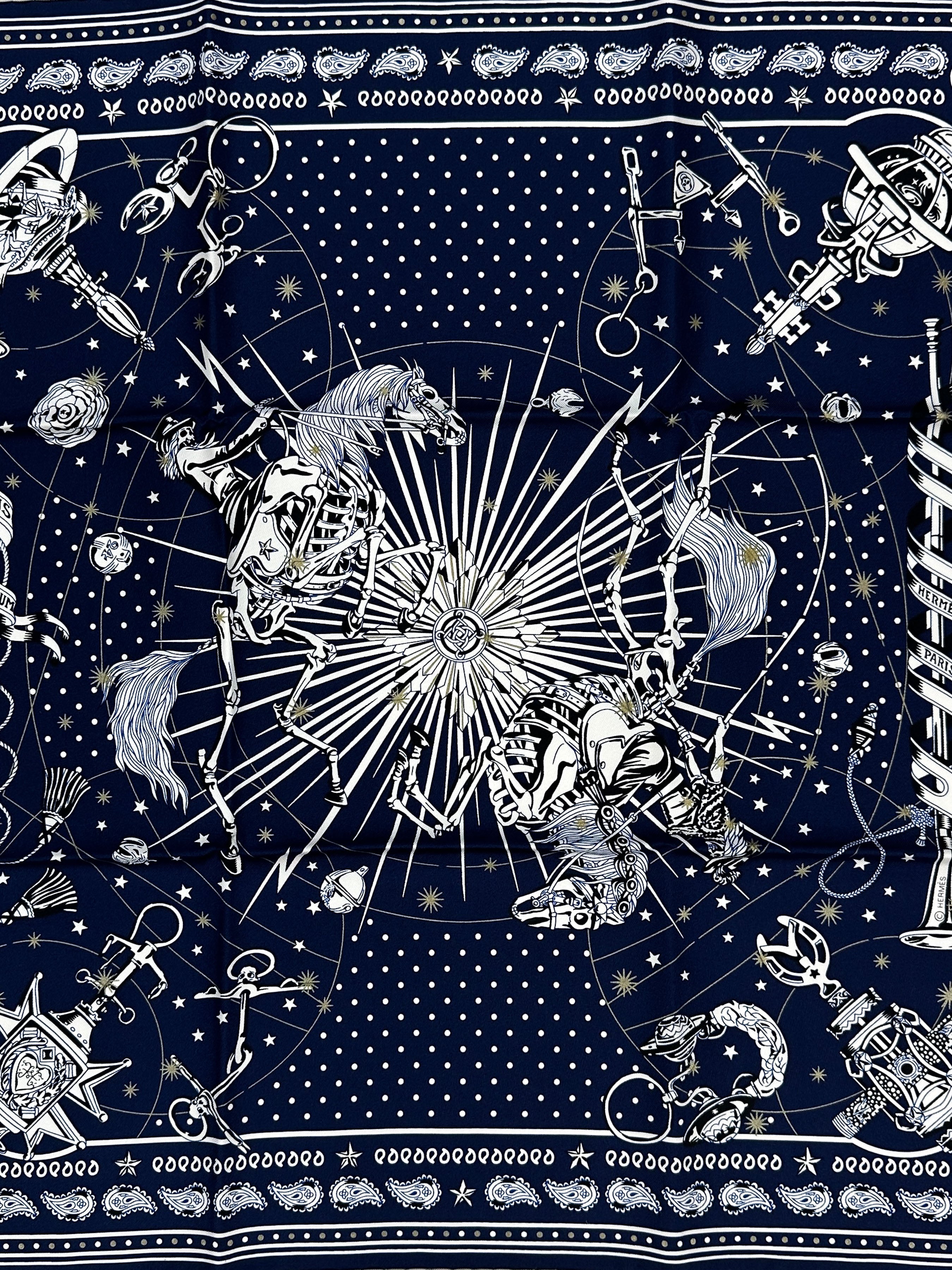 Hermès Chorus Stellarum Bandana 55