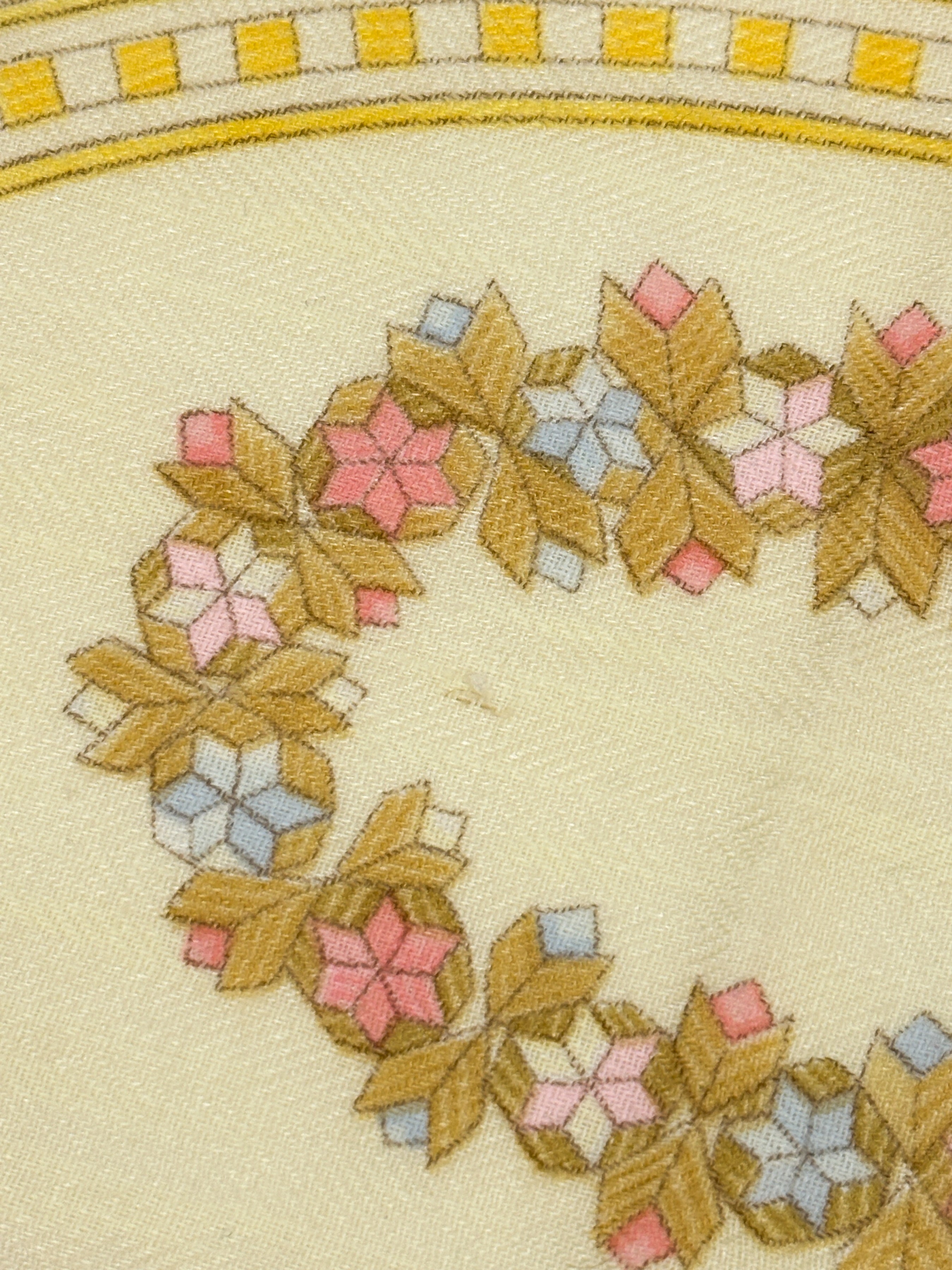 Hermès Jeux de Paille Cashmere Silk 90