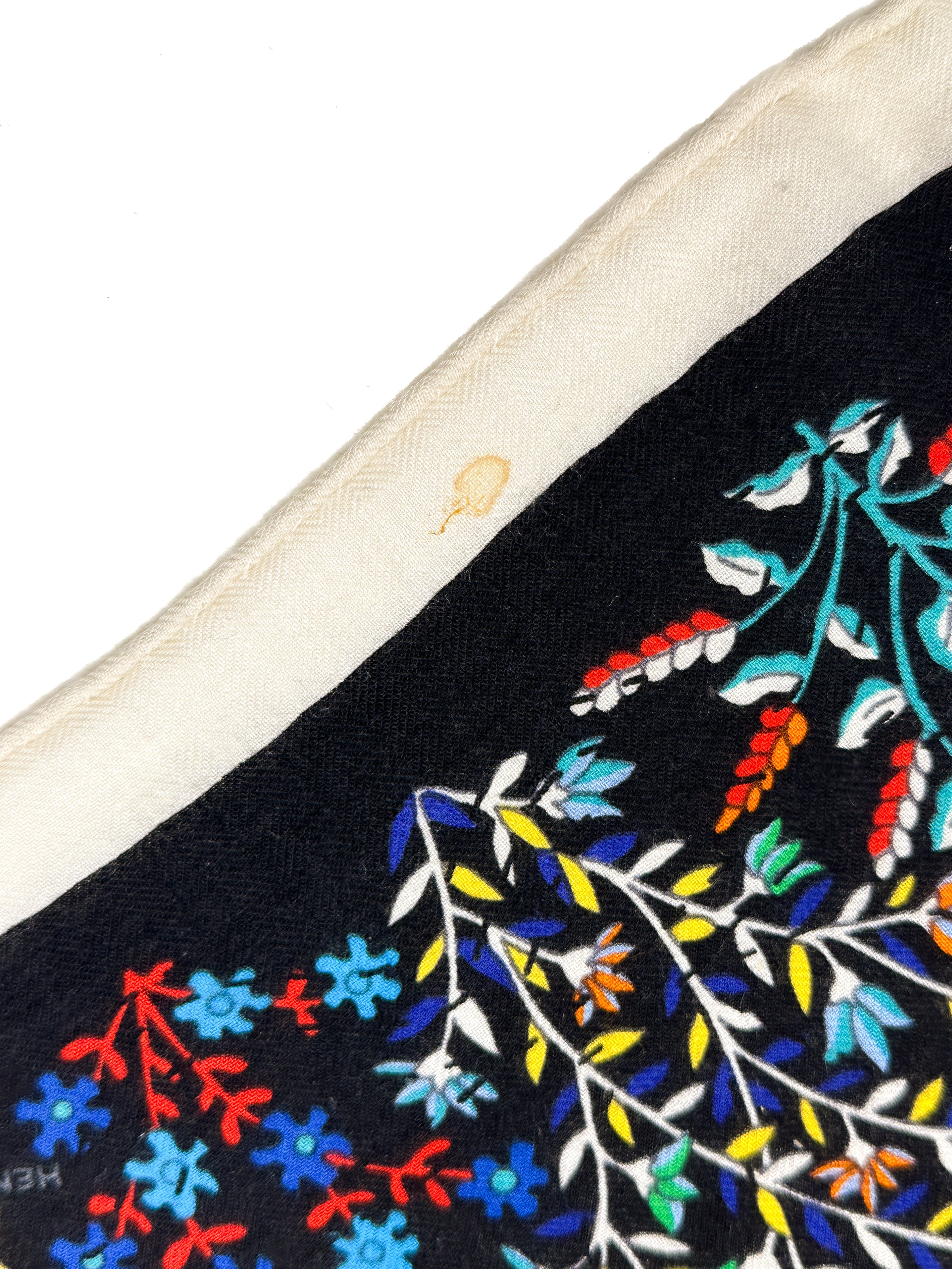 Hermès Piqué Fleuri de Provence Cashmere Silk 140