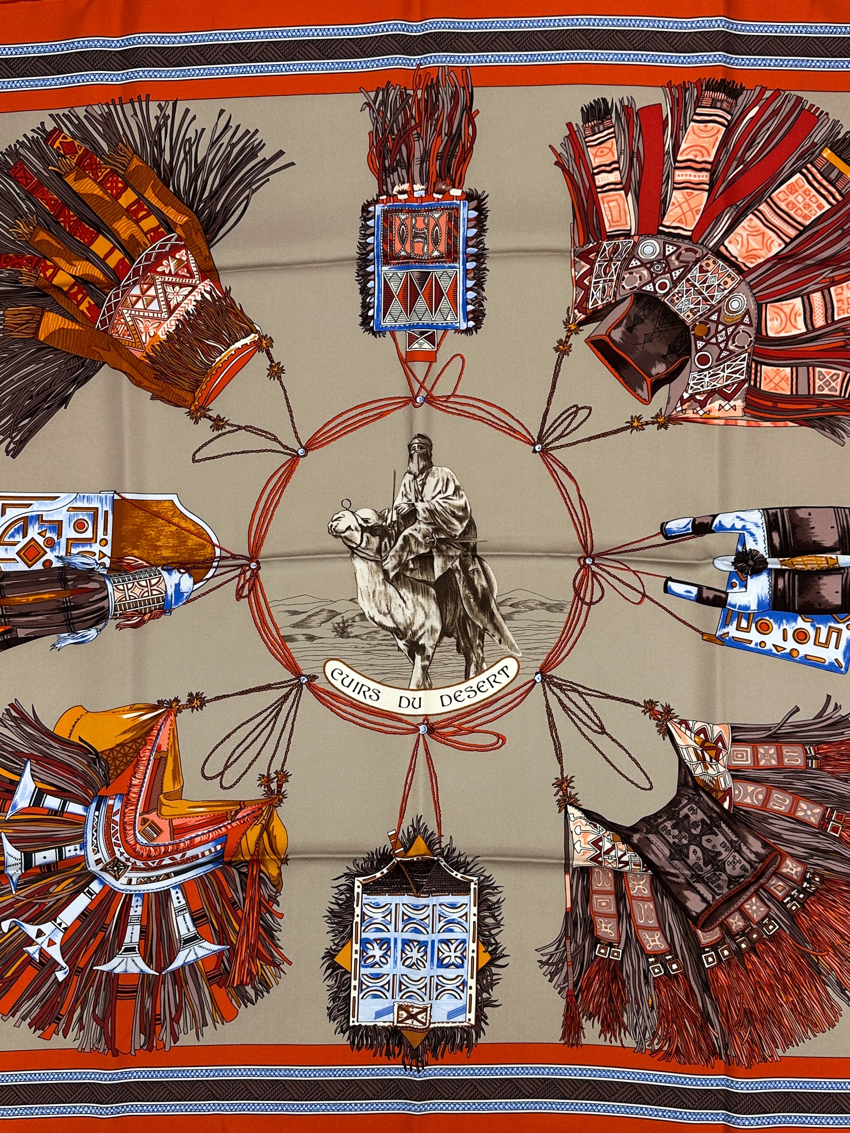 Hermès Cuirs du Désert 90