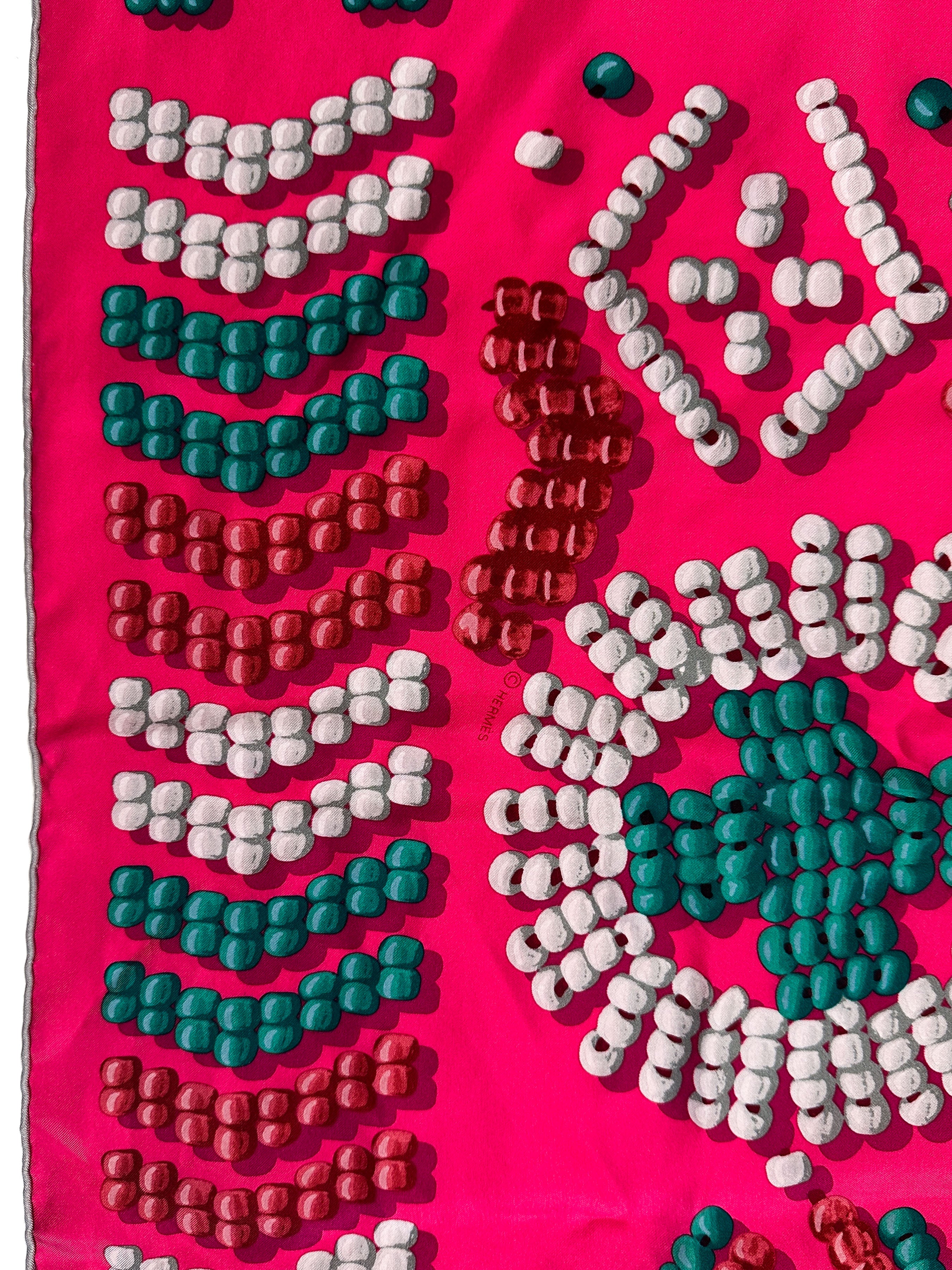 Hermès Kelly en Perles Wash Silk 140