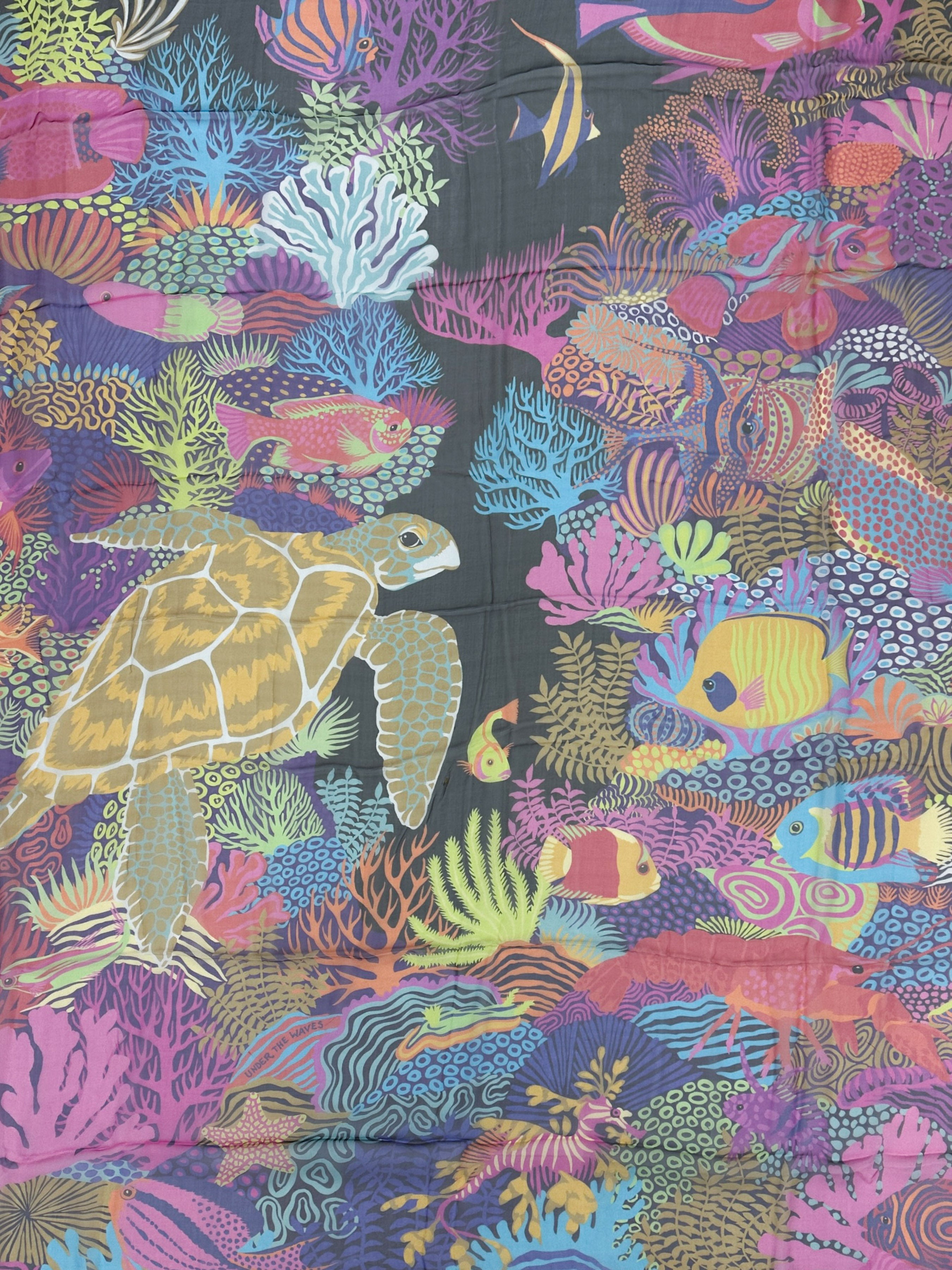 Hermès Under The Waves Mousseline 140