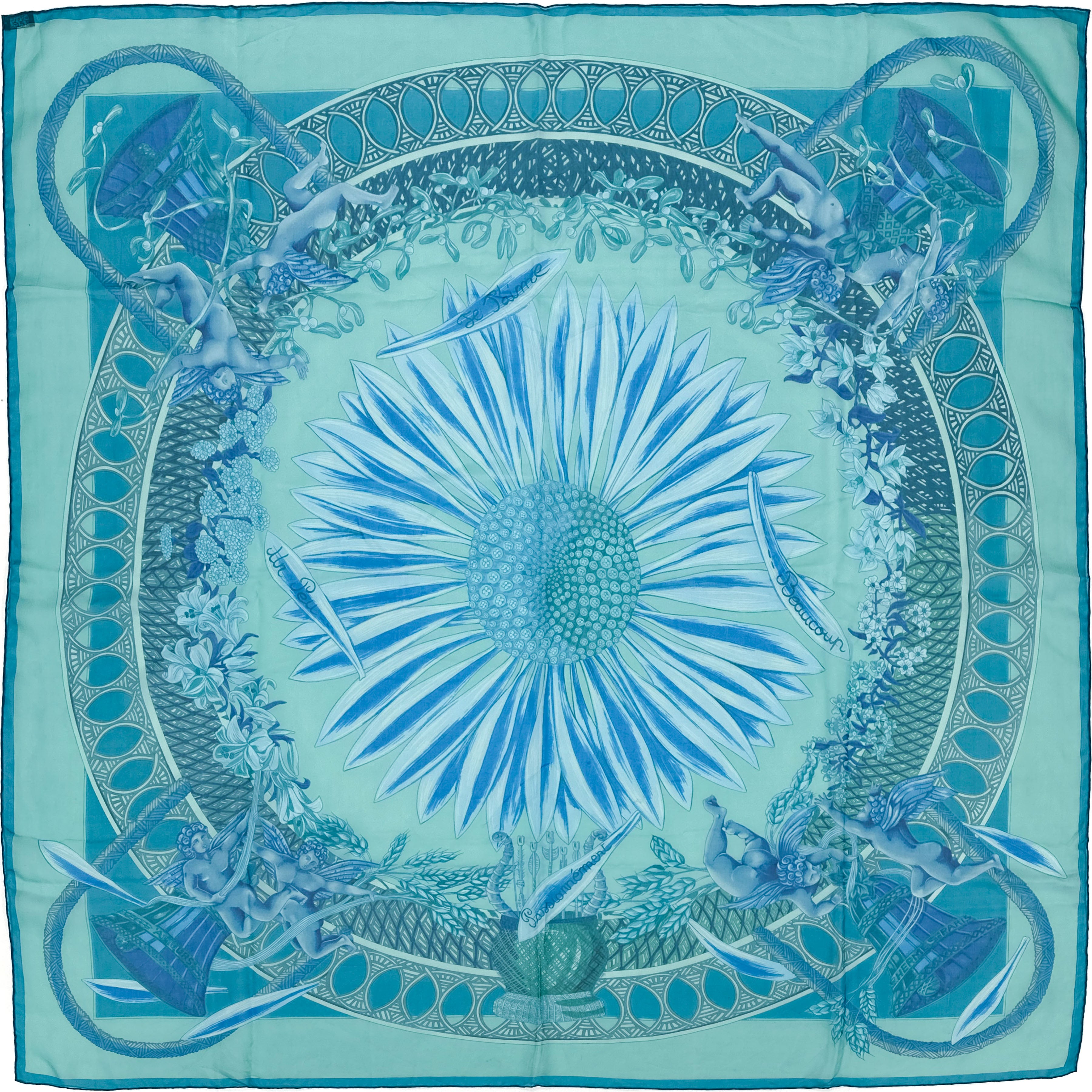 Hermès Amours Mousseline 90