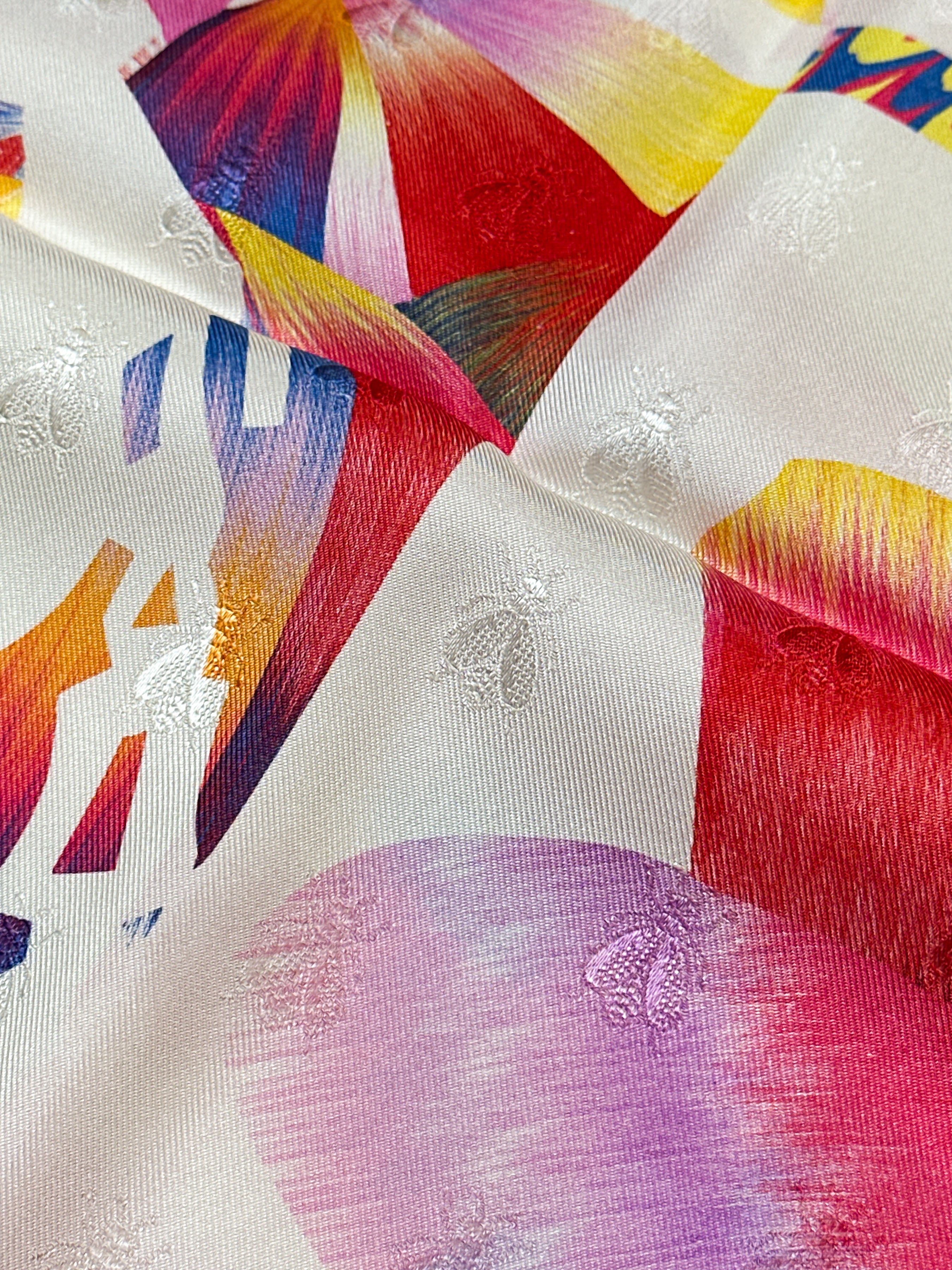 Hermès Brides de Gala Marble Jacquard 90