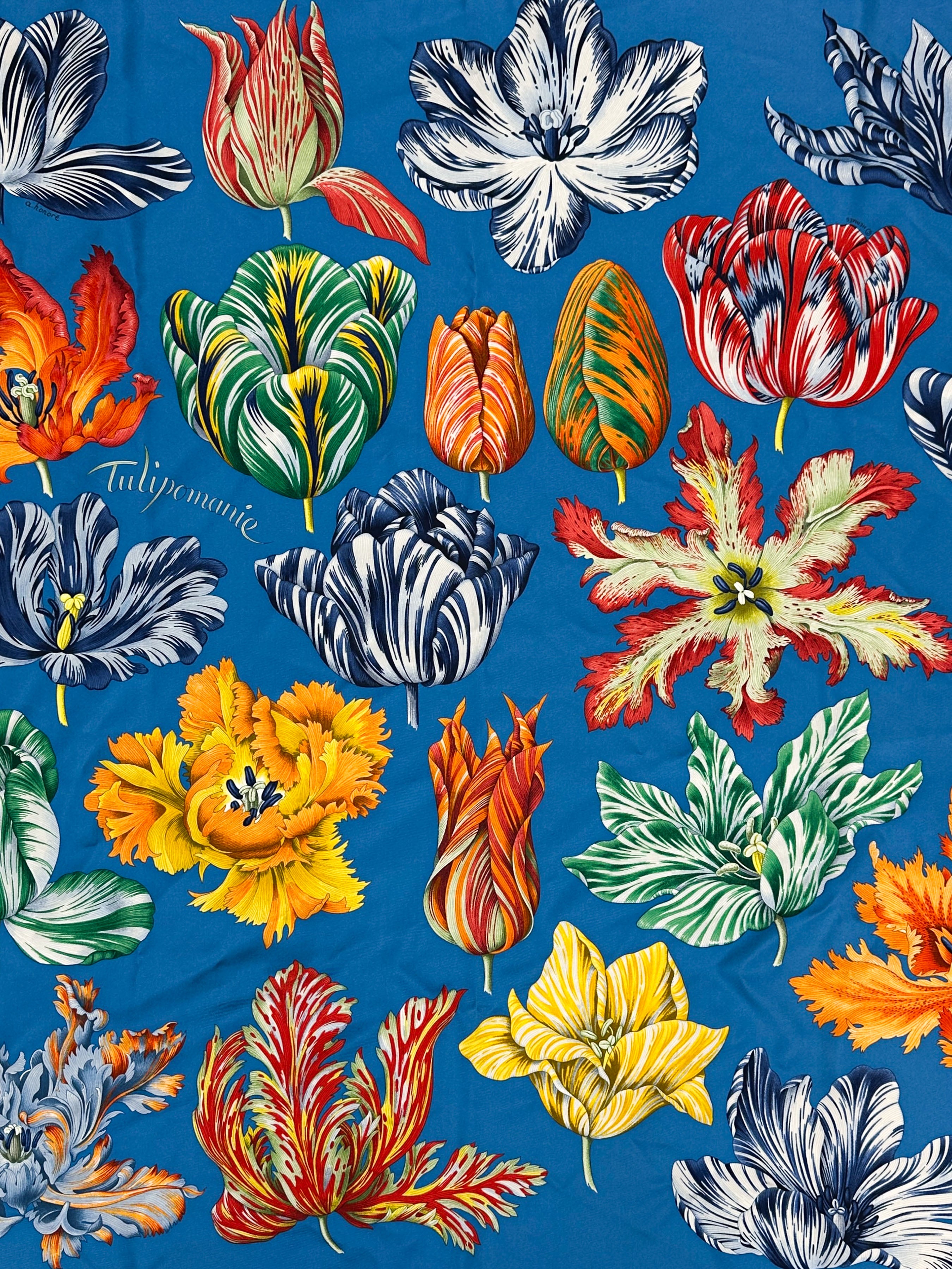 Hermès Tulipomanie 90