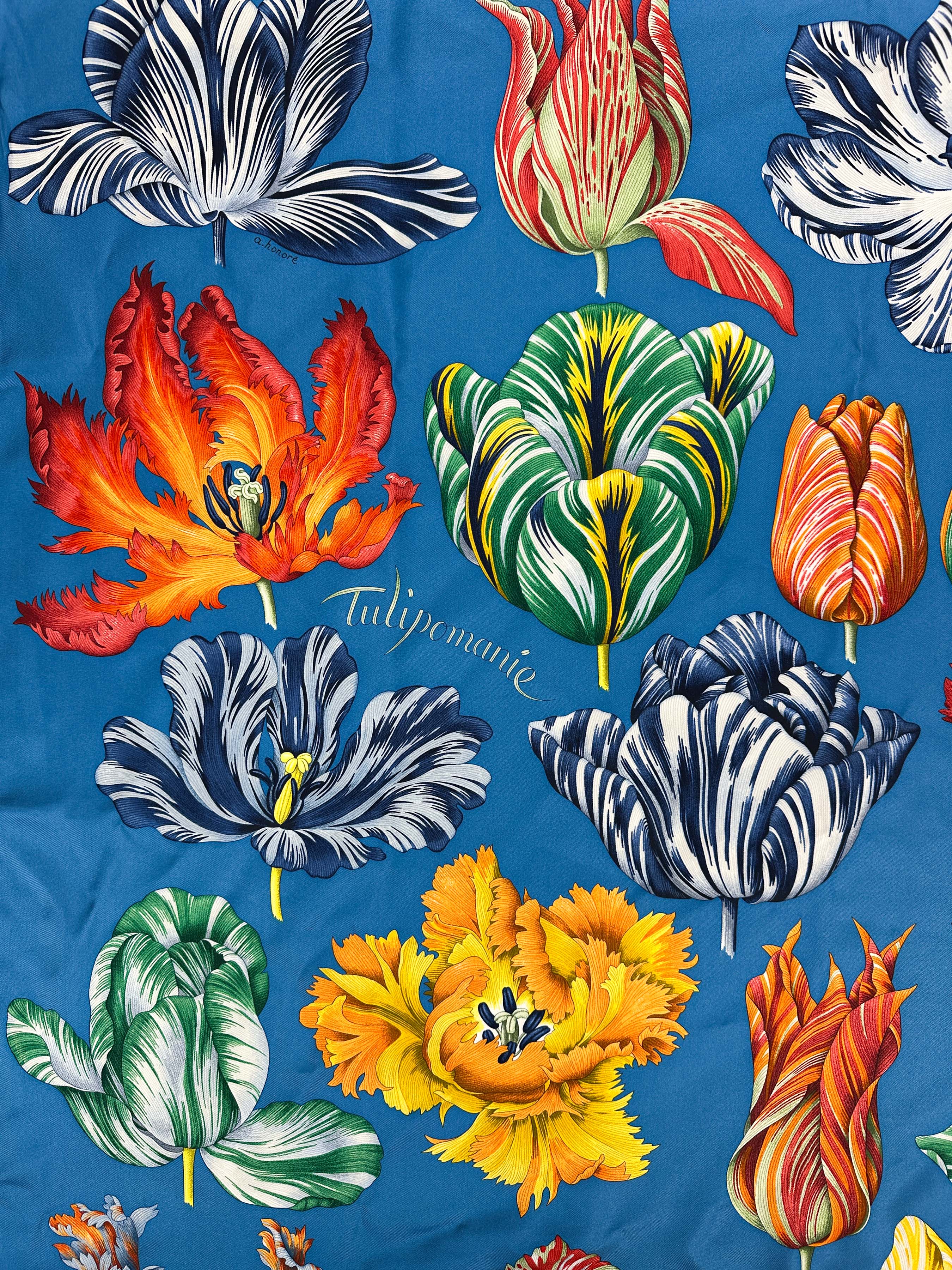 Hermès Tulipomanie 90