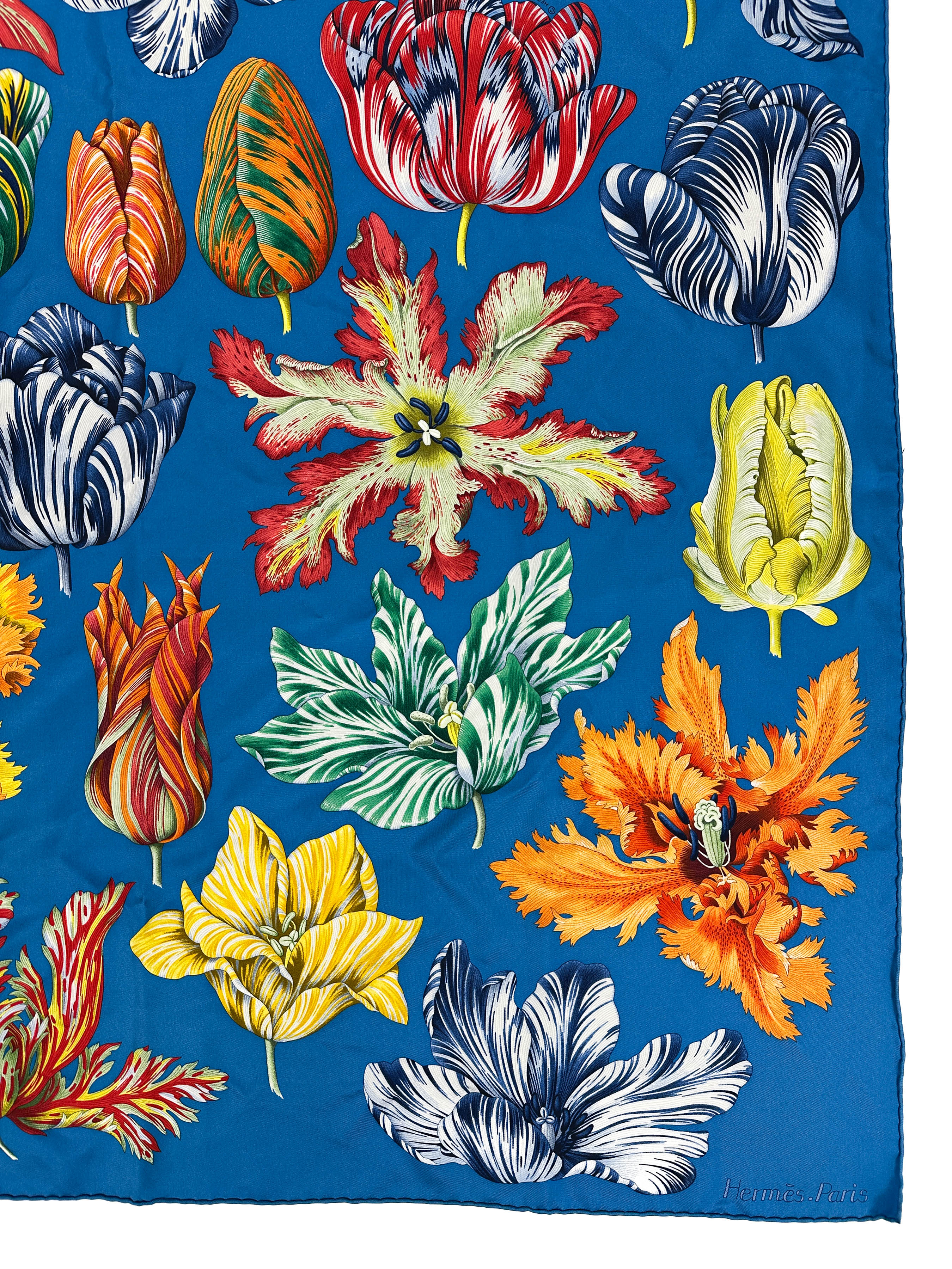 Hermès Tulipomanie 90