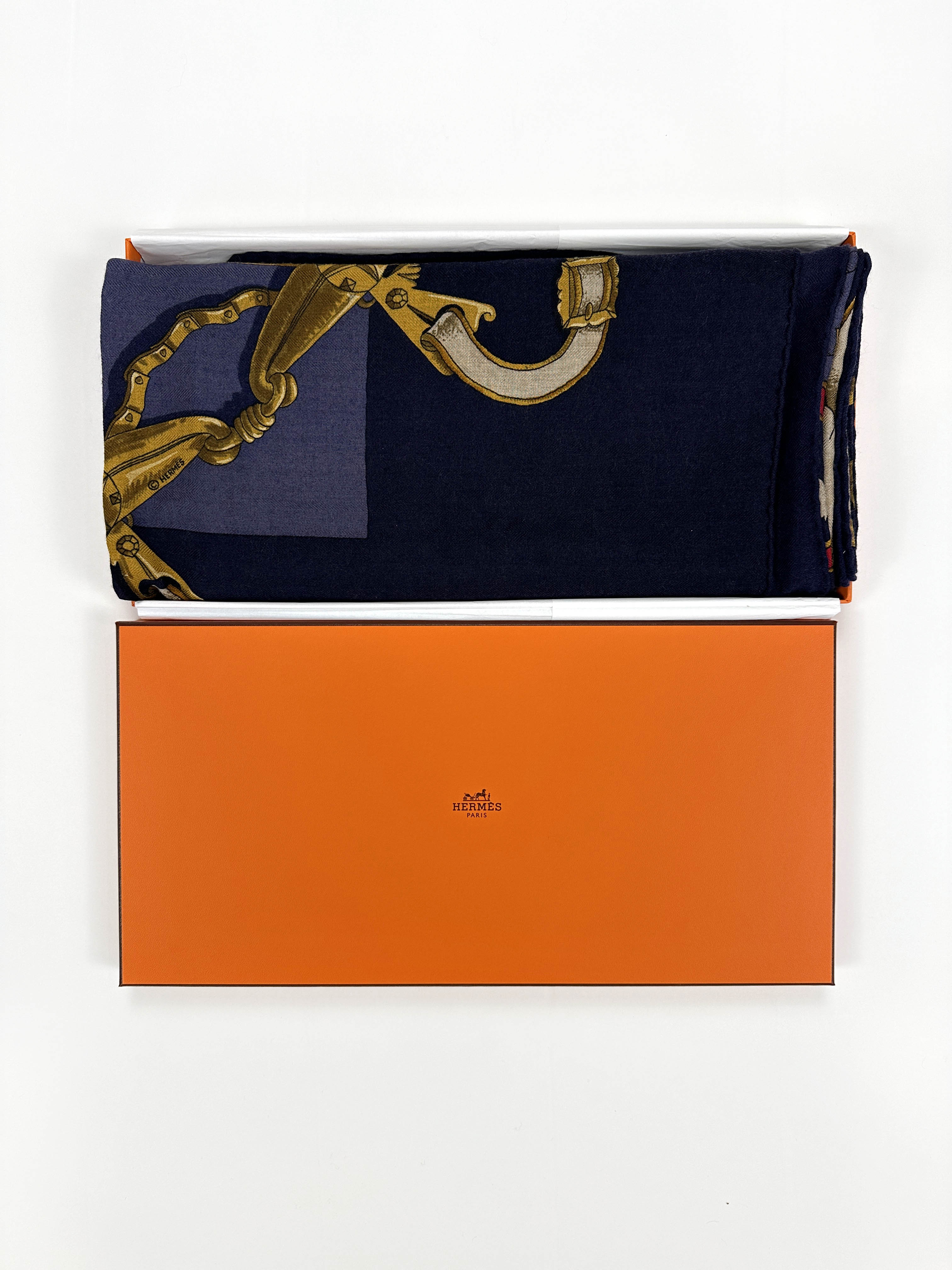 Hermès L’Instructions du Roy Cashmere Silk 140