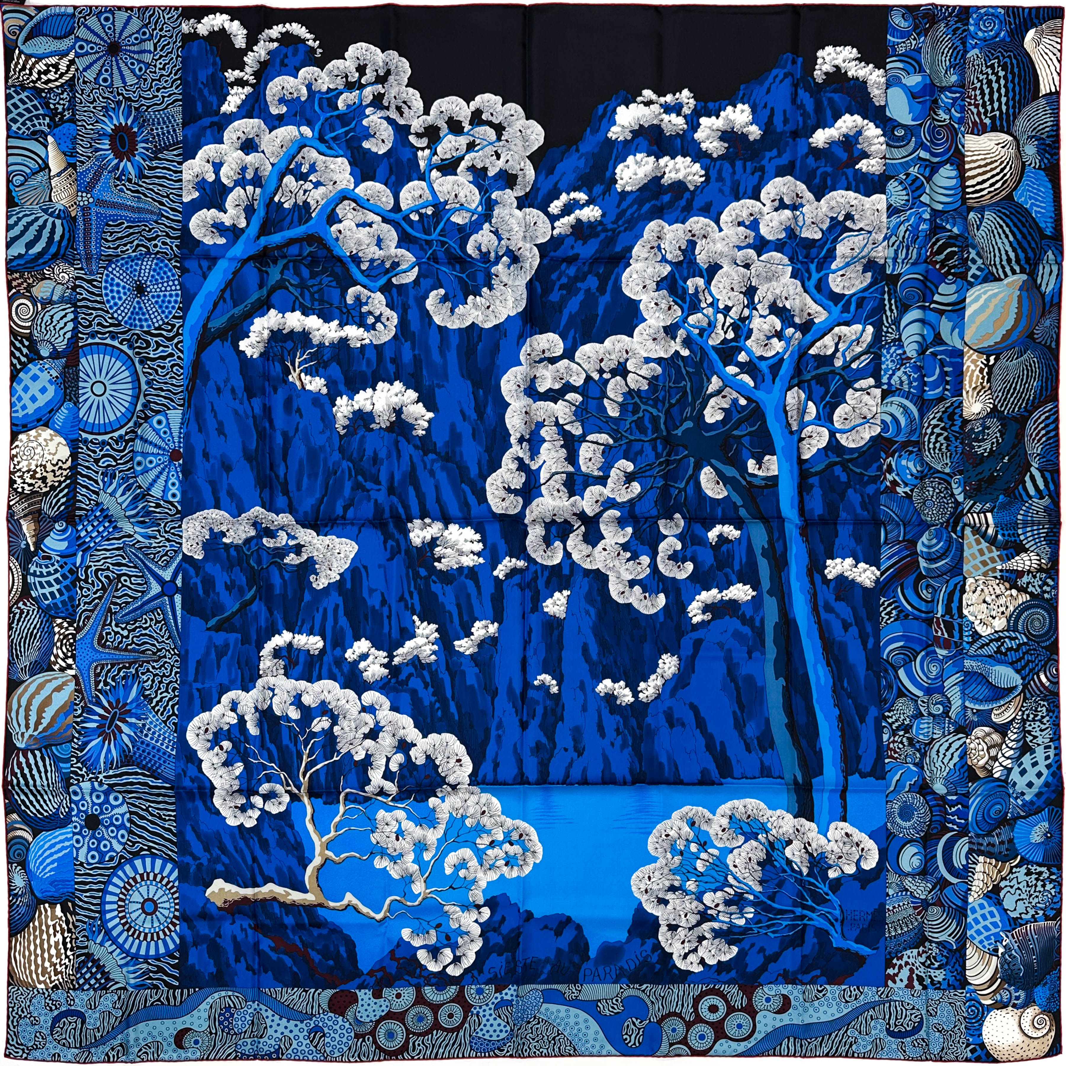 Hermès Sieste au Paradis Silk 140