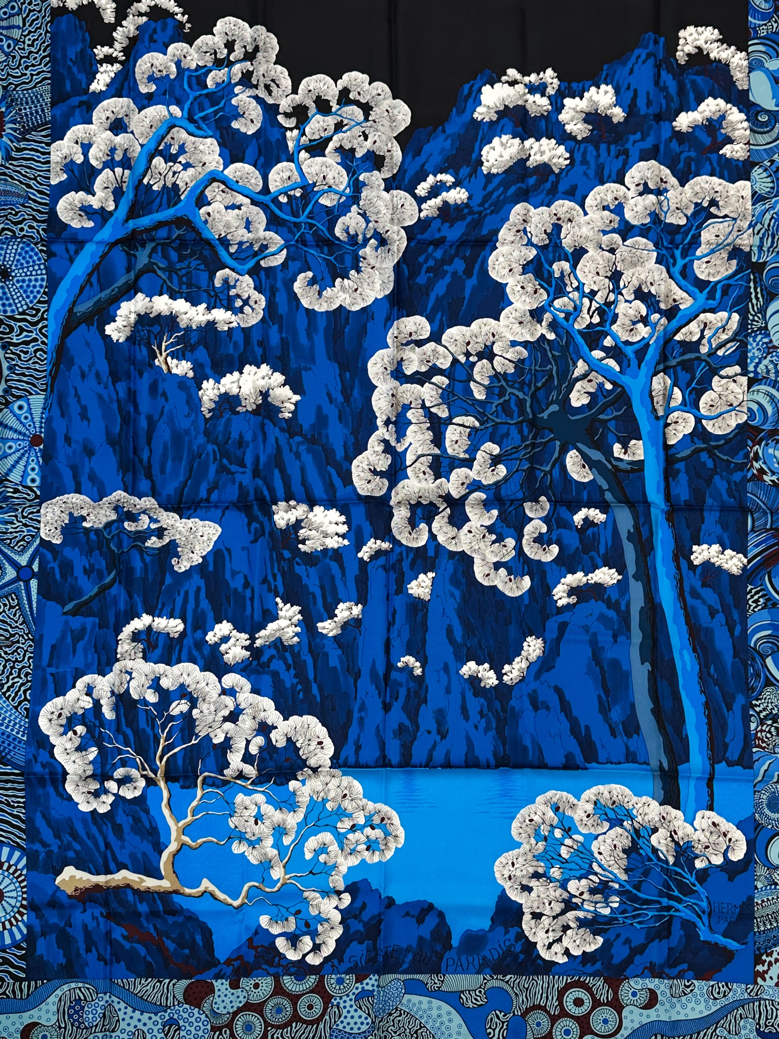 Hermès Sieste au Paradis Silk 140