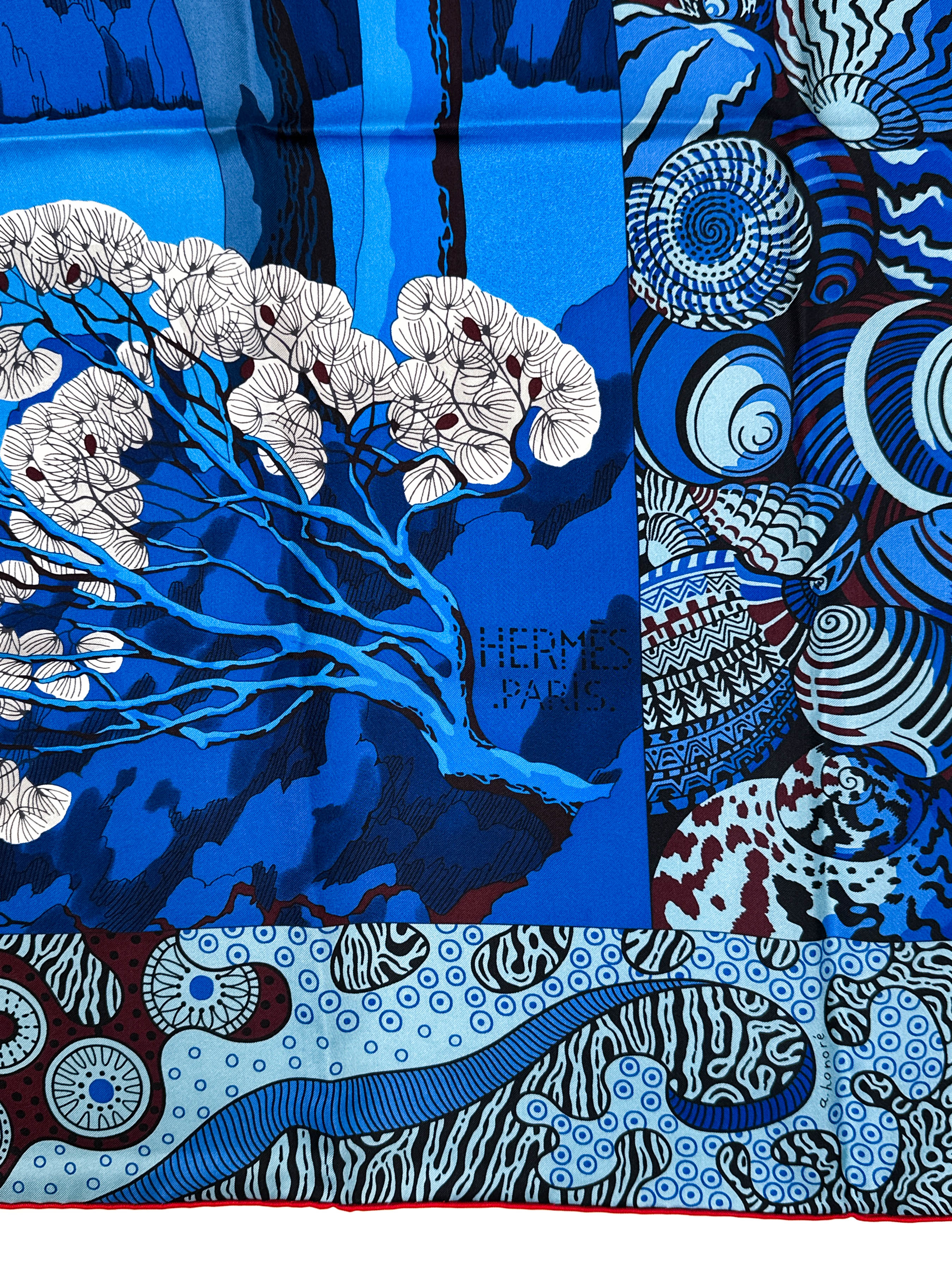 Hermès Sieste au Paradis Silk 140