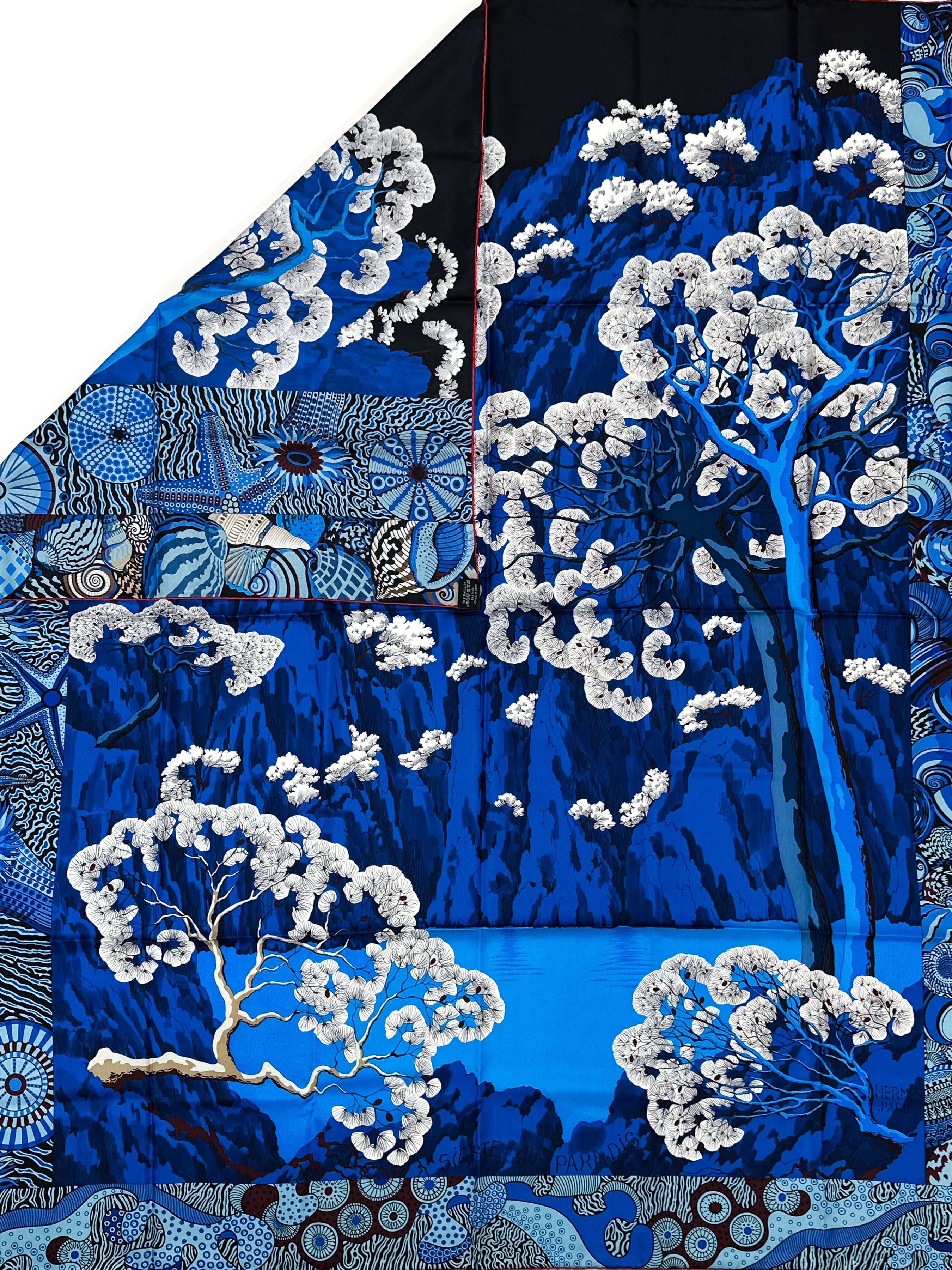 Hermès Sieste au Paradis Silk 140
