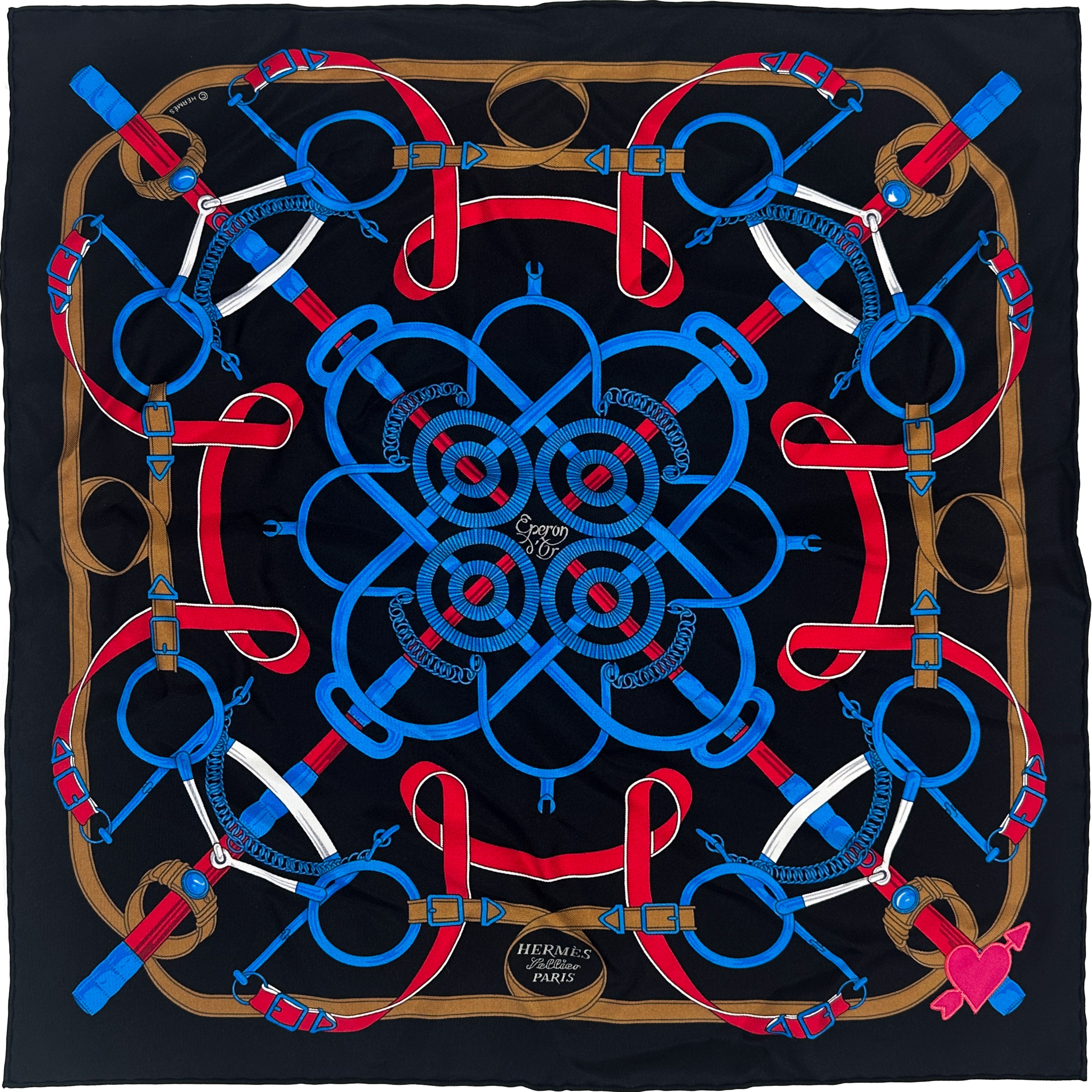 Hermès Eperon d'Or Sticker Appliqué 45