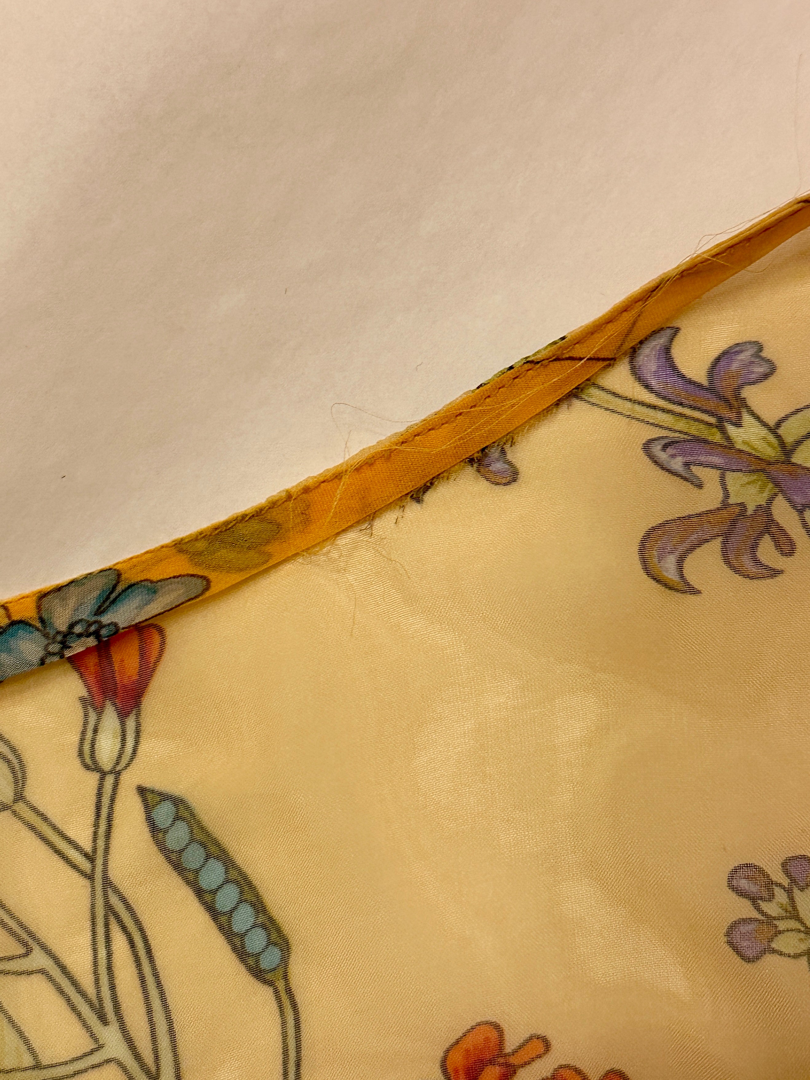 Hermès La Prairie Mousseline Top