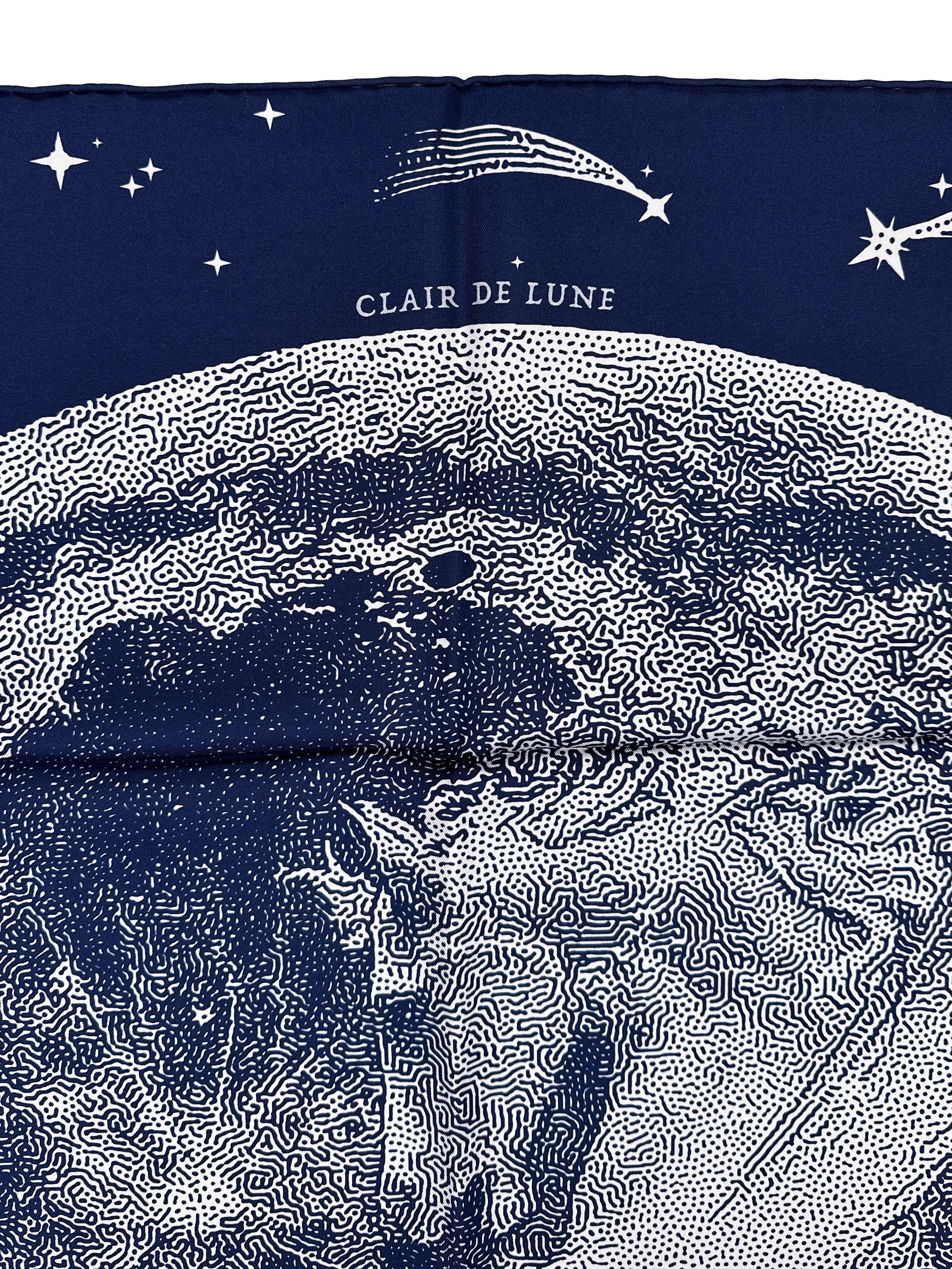 Hermès Clair de Lune Double Face 90