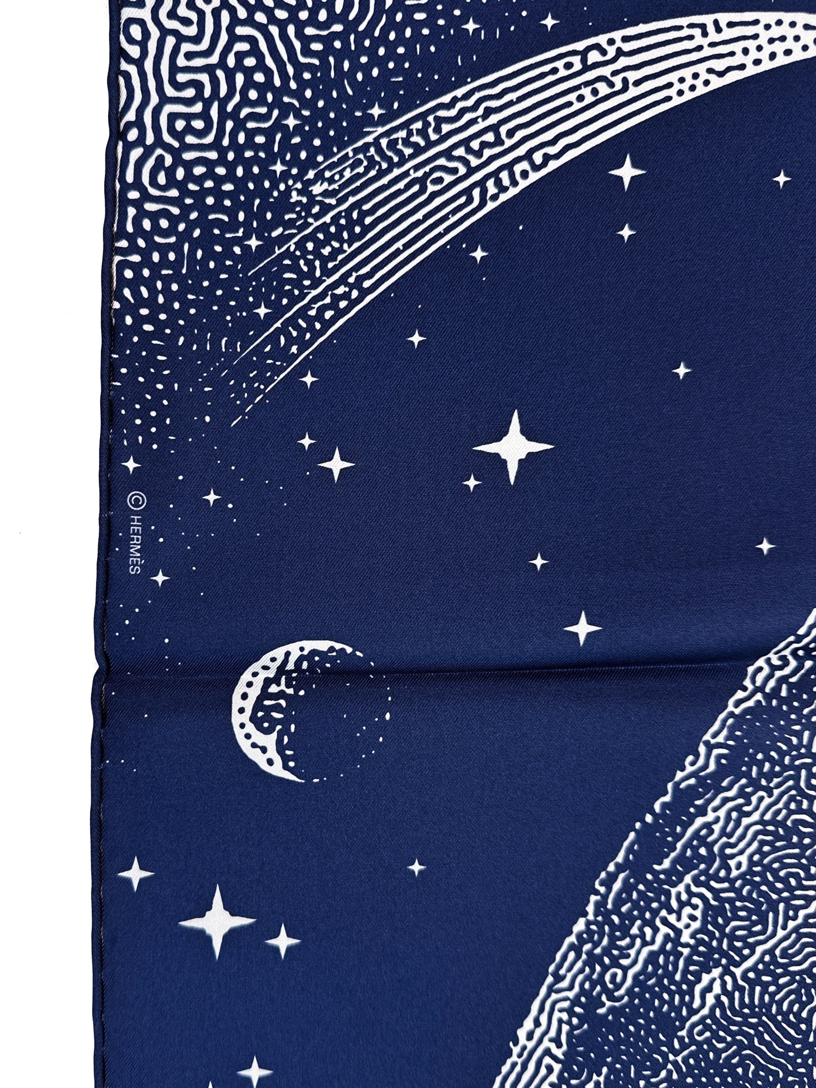 Hermès Clair de Lune Double Face 90