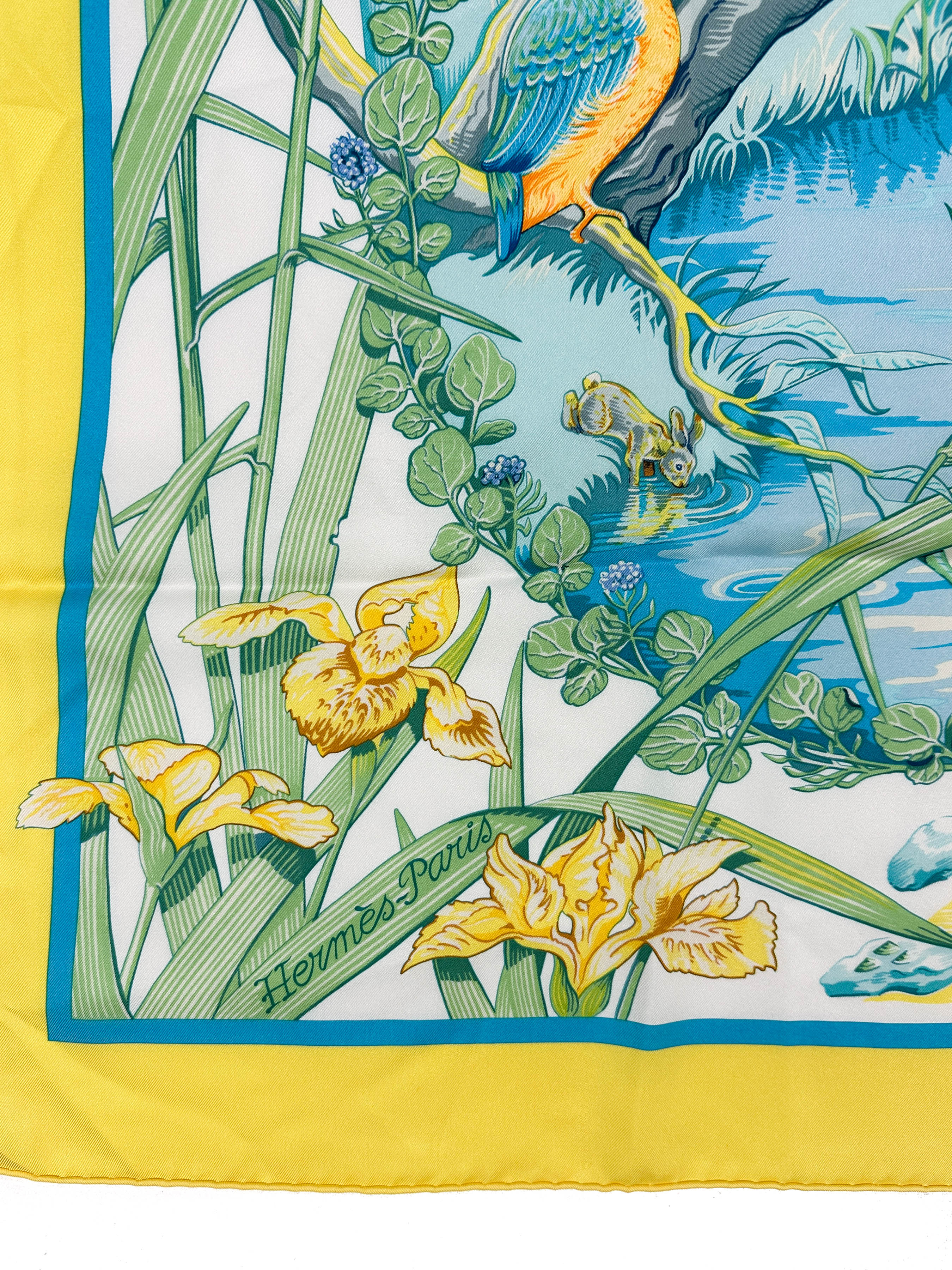 Hermès Au Bord de l'Eau 90