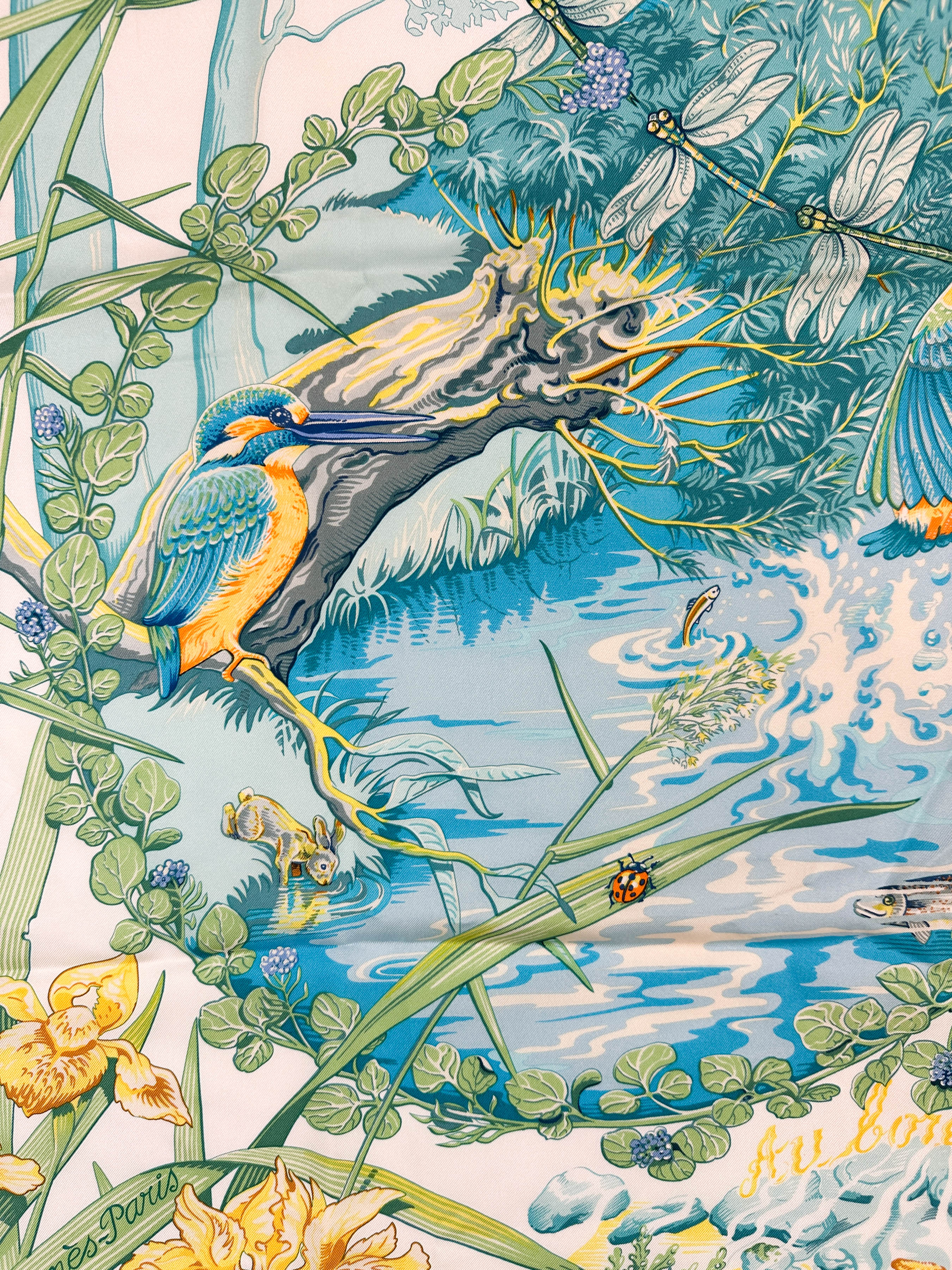 Hermès Au Bord de l'Eau 90