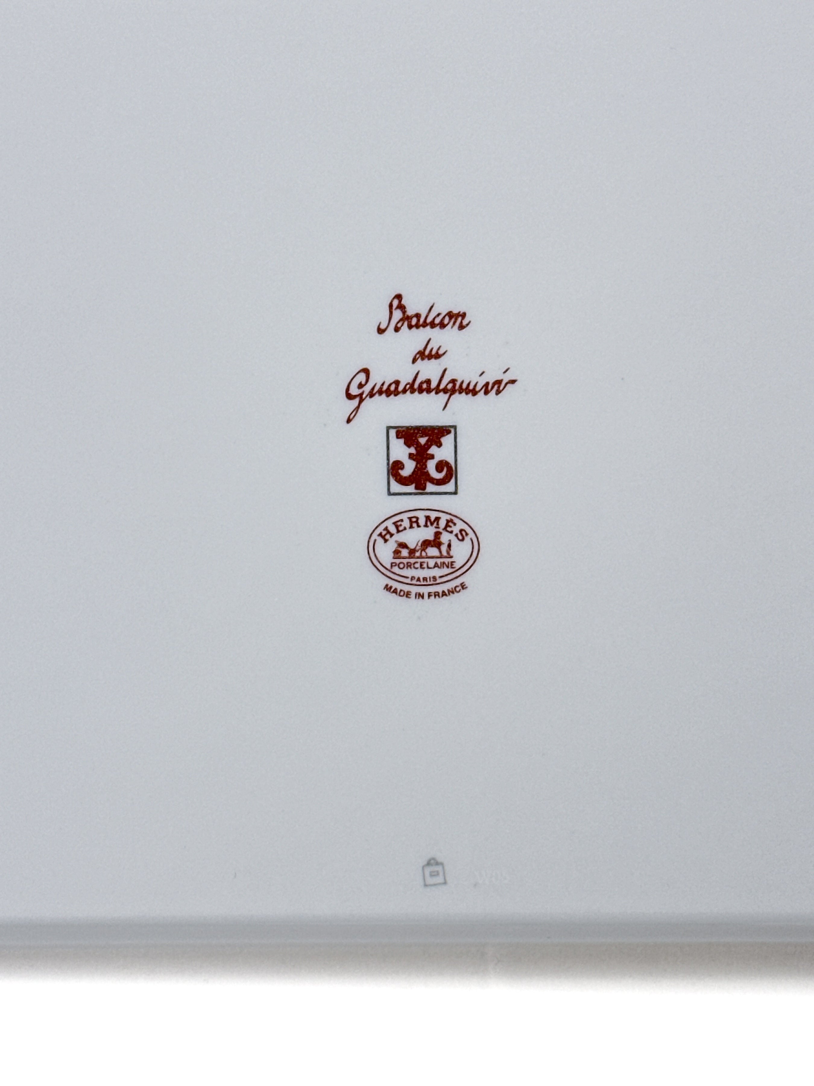 Hermès Balcon du Guadalquivir Small Tray