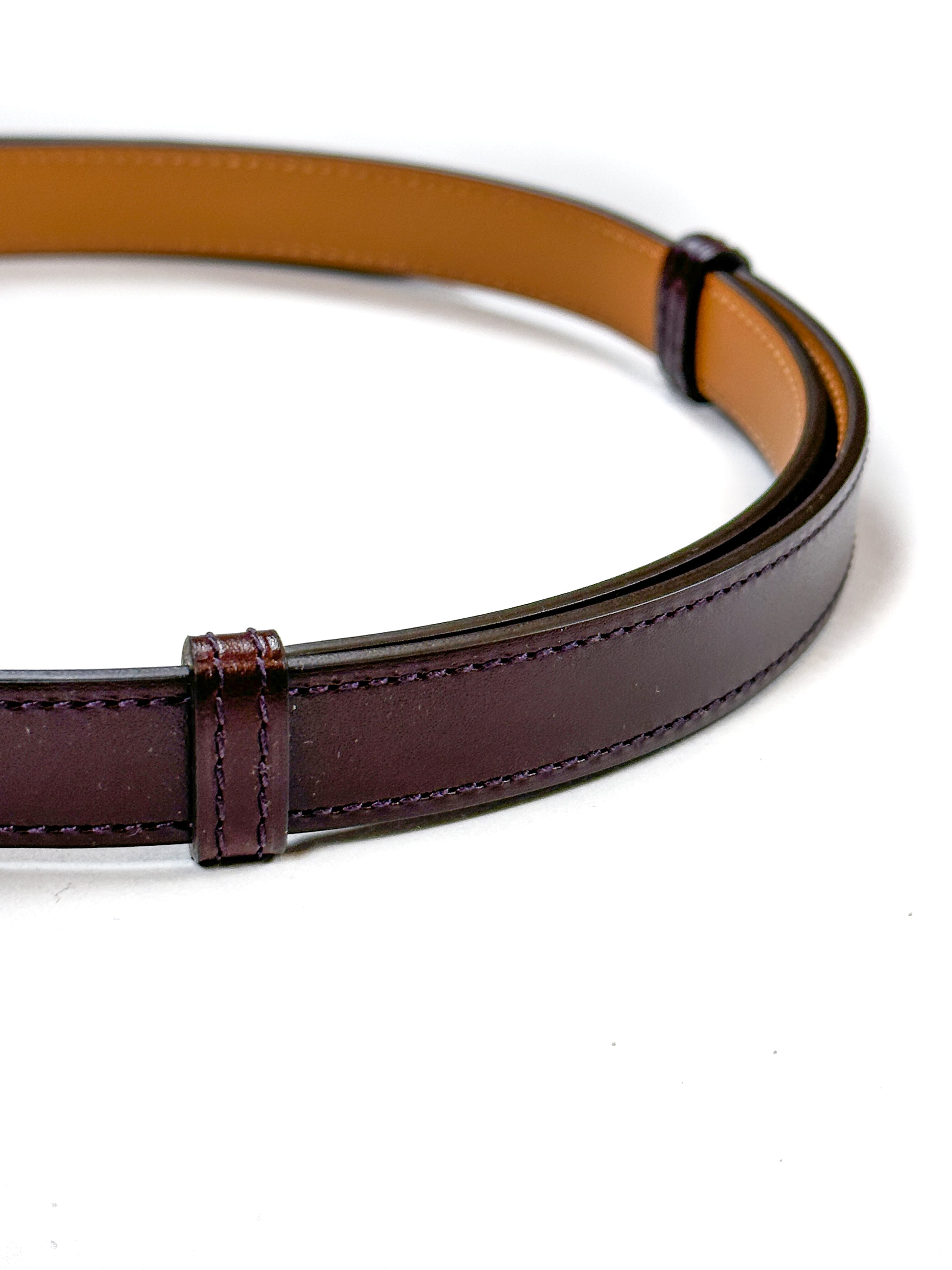 Hermès Kelly 18 Duo Electrum Belt