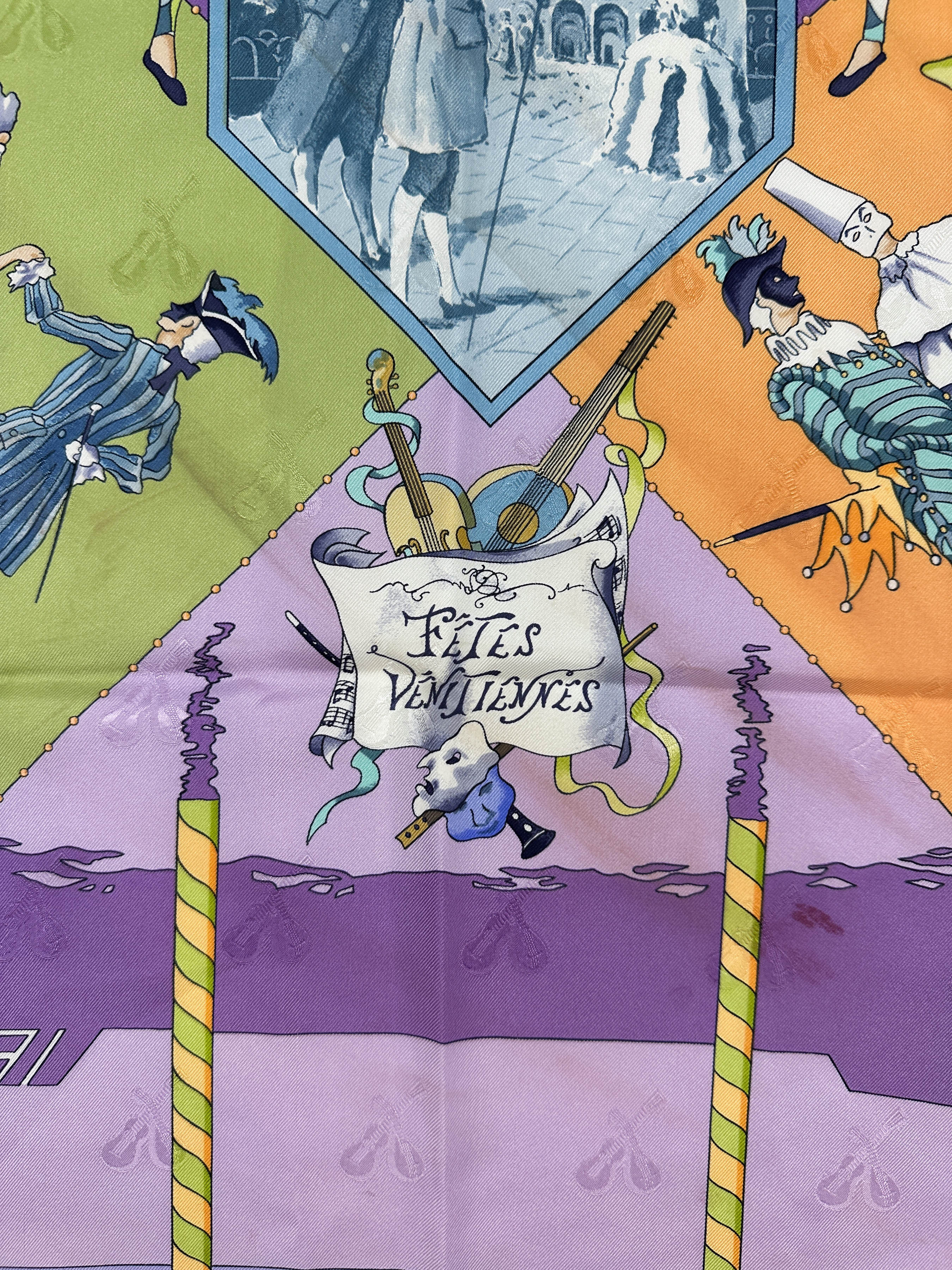 Hermès Fêtes Venitiennes 90