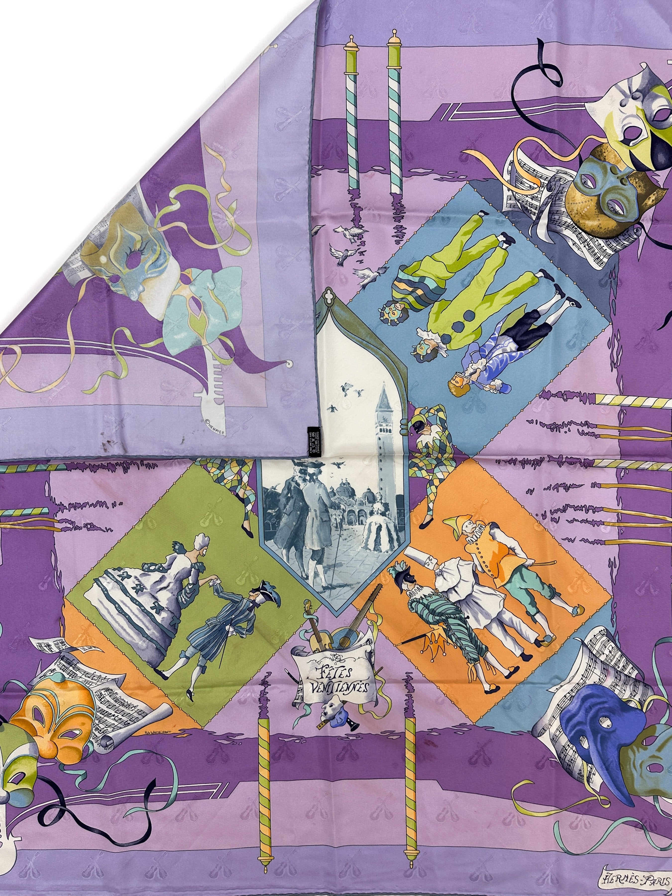 Hermès Fêtes Venitiennes 90