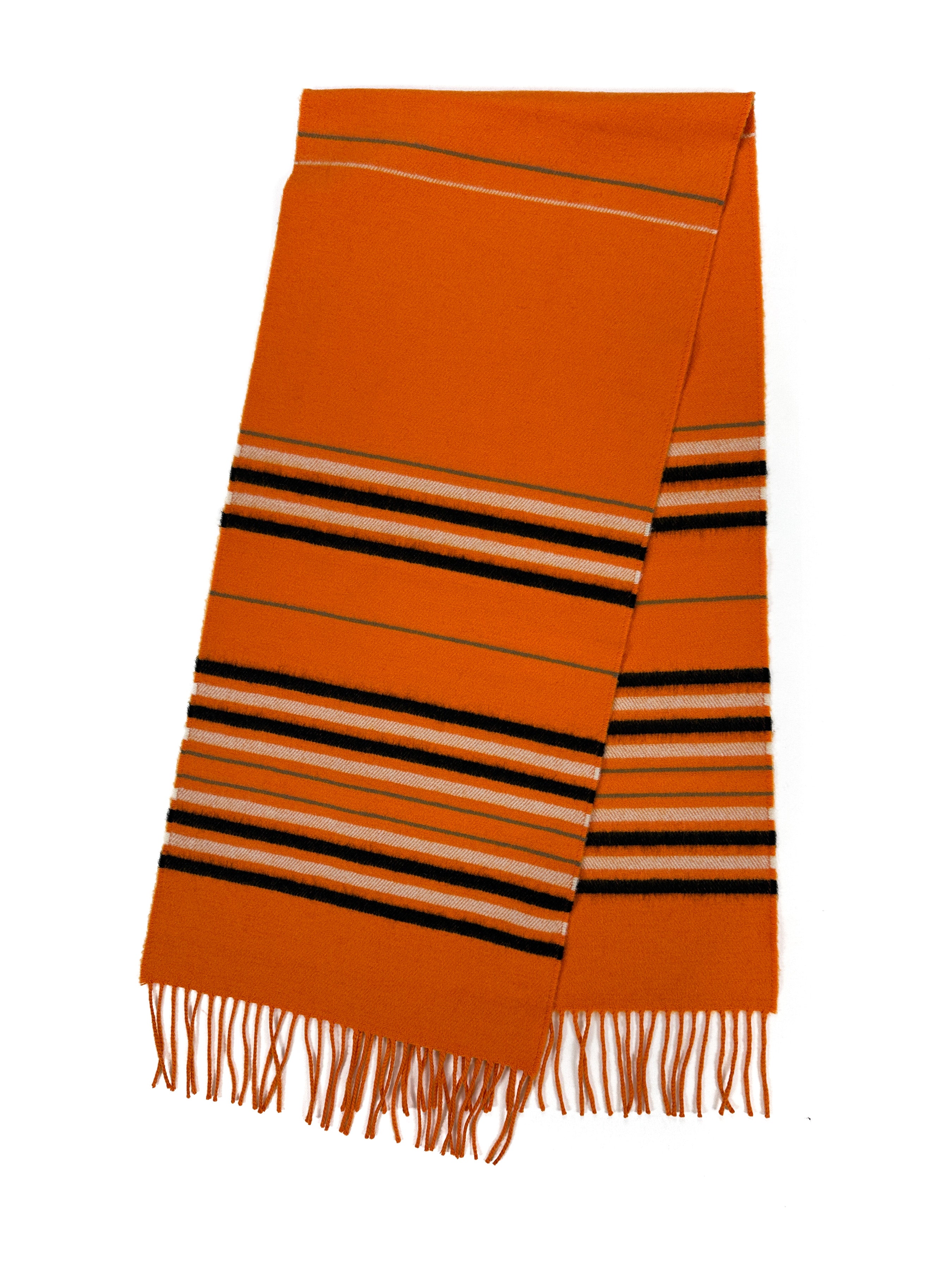 Hermès Striped Winter Scarf