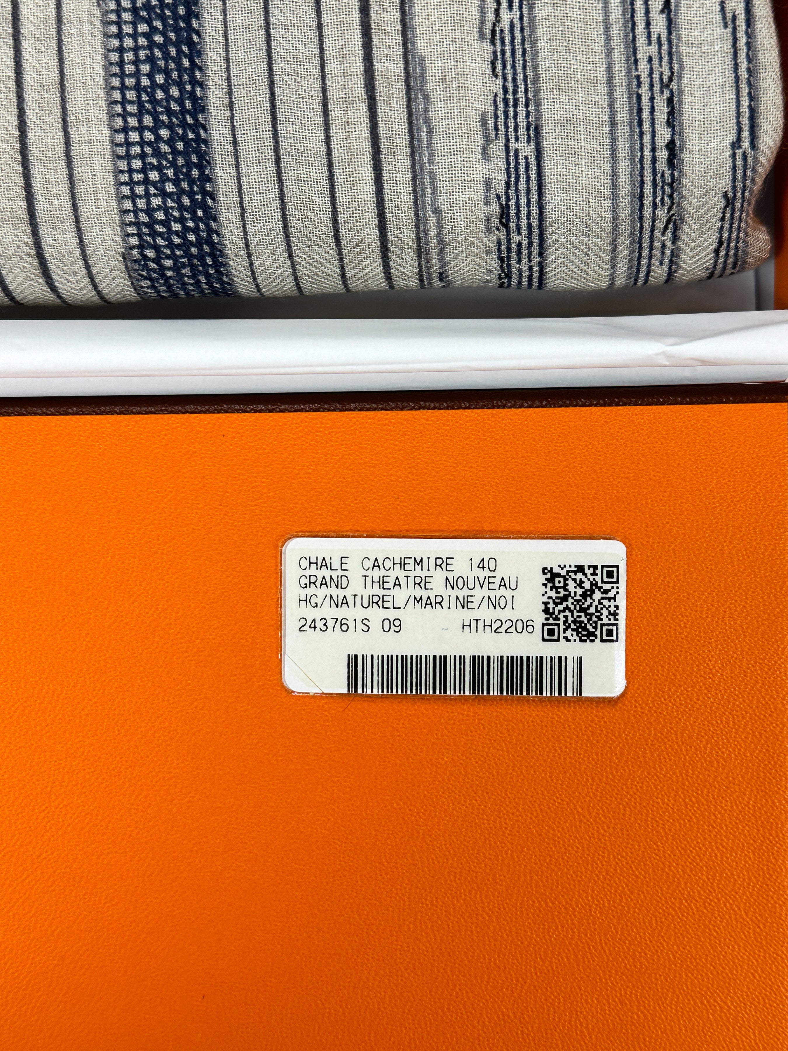 Hermès Grand Théâtre Nouveau Cashmere Silk 140