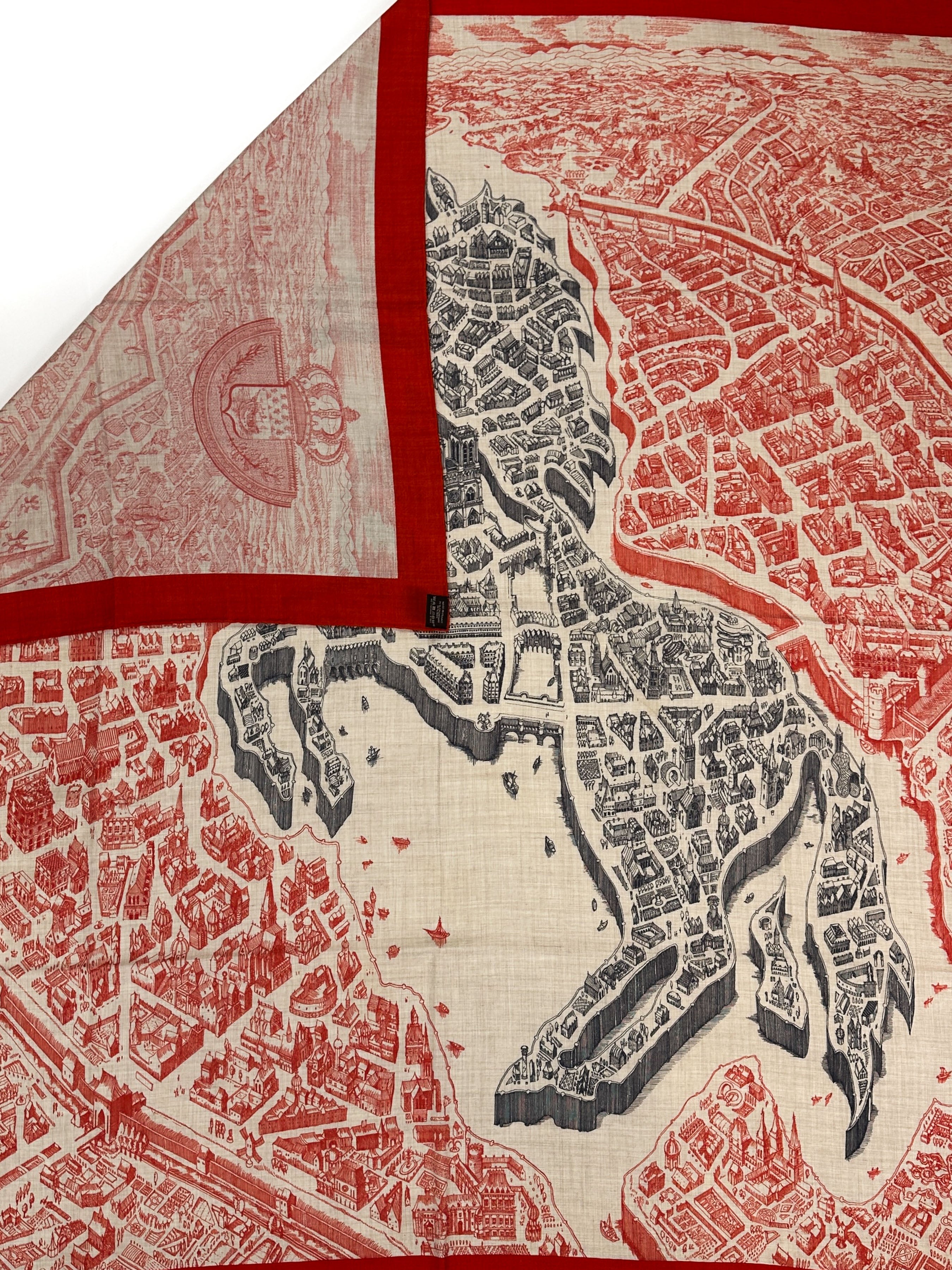 Hermès La Cité Cavalière Cashmere 140