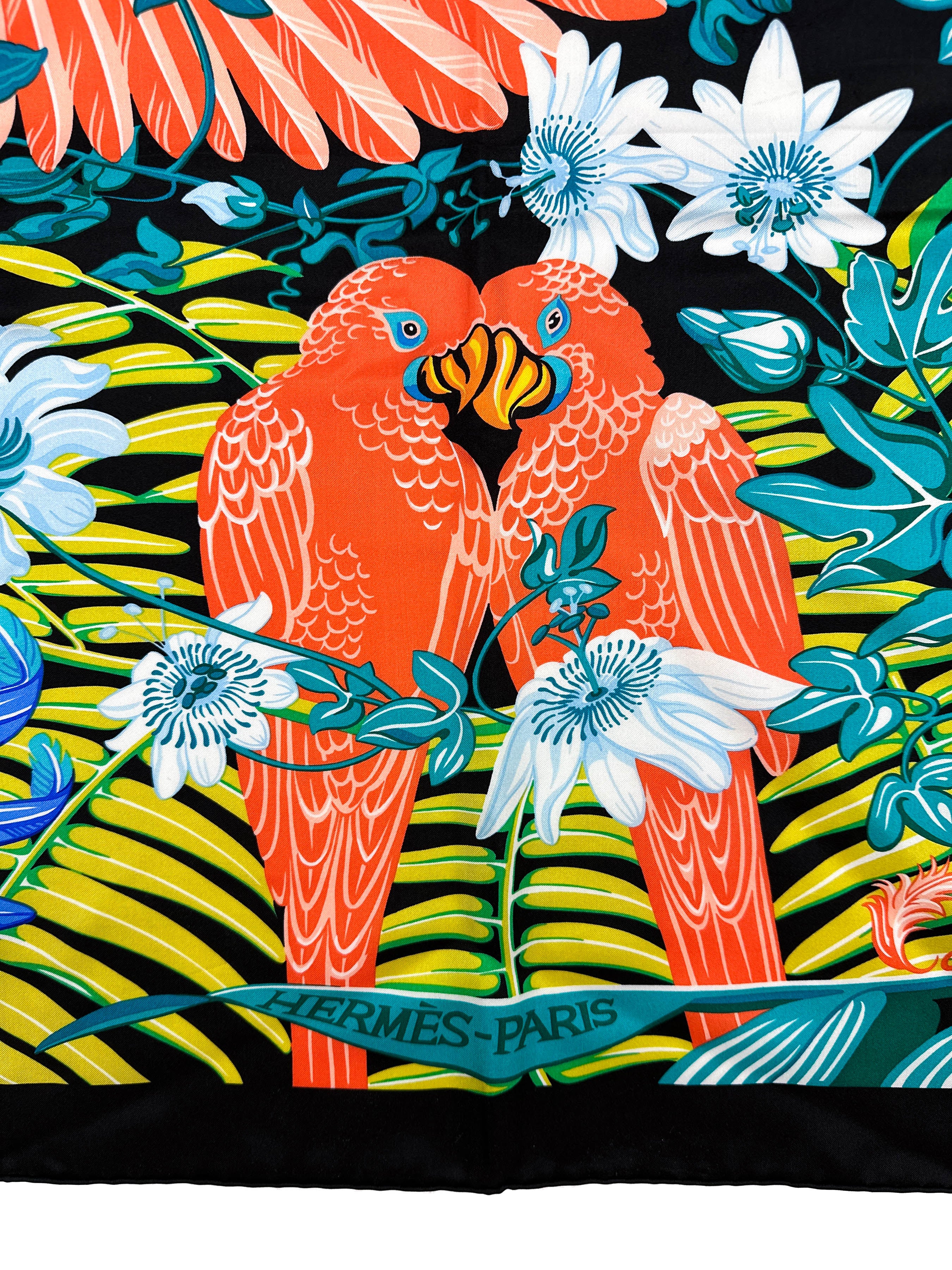 Hermès Carnaval des Oiseaux Silk 140