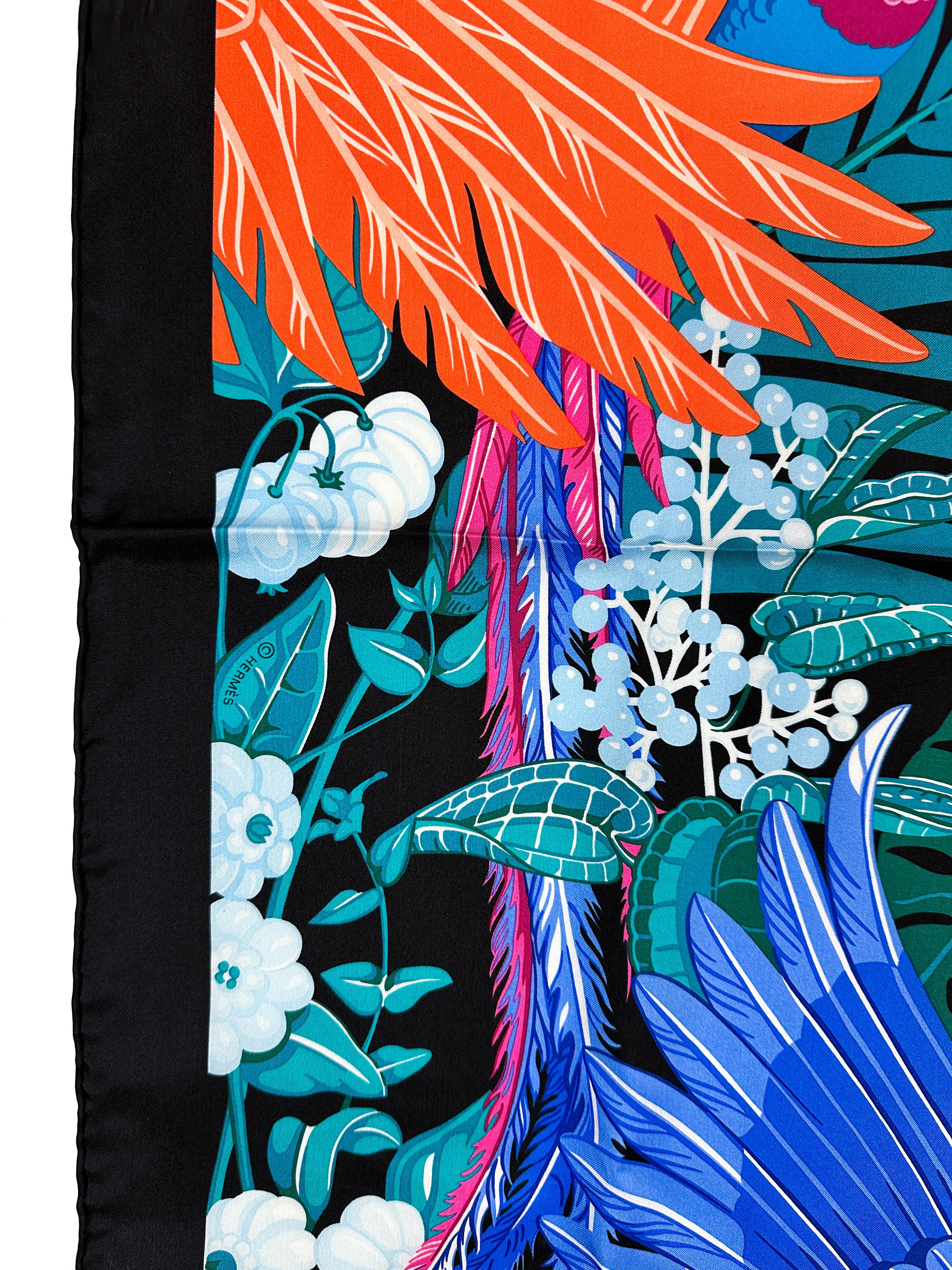 Hermès Carnaval des Oiseaux Silk 140