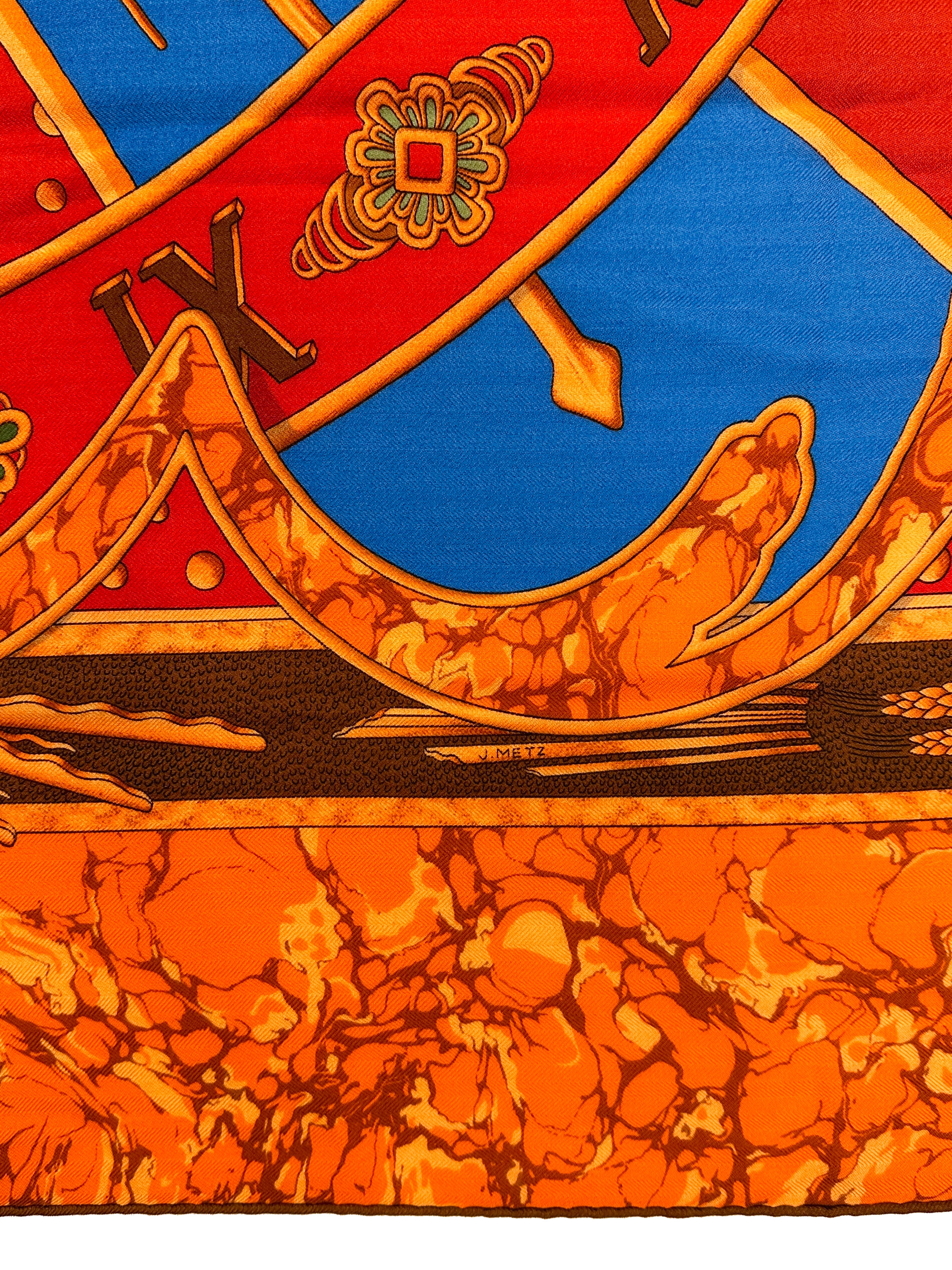 Hermès Gloria Soli Cashmere Silk 140