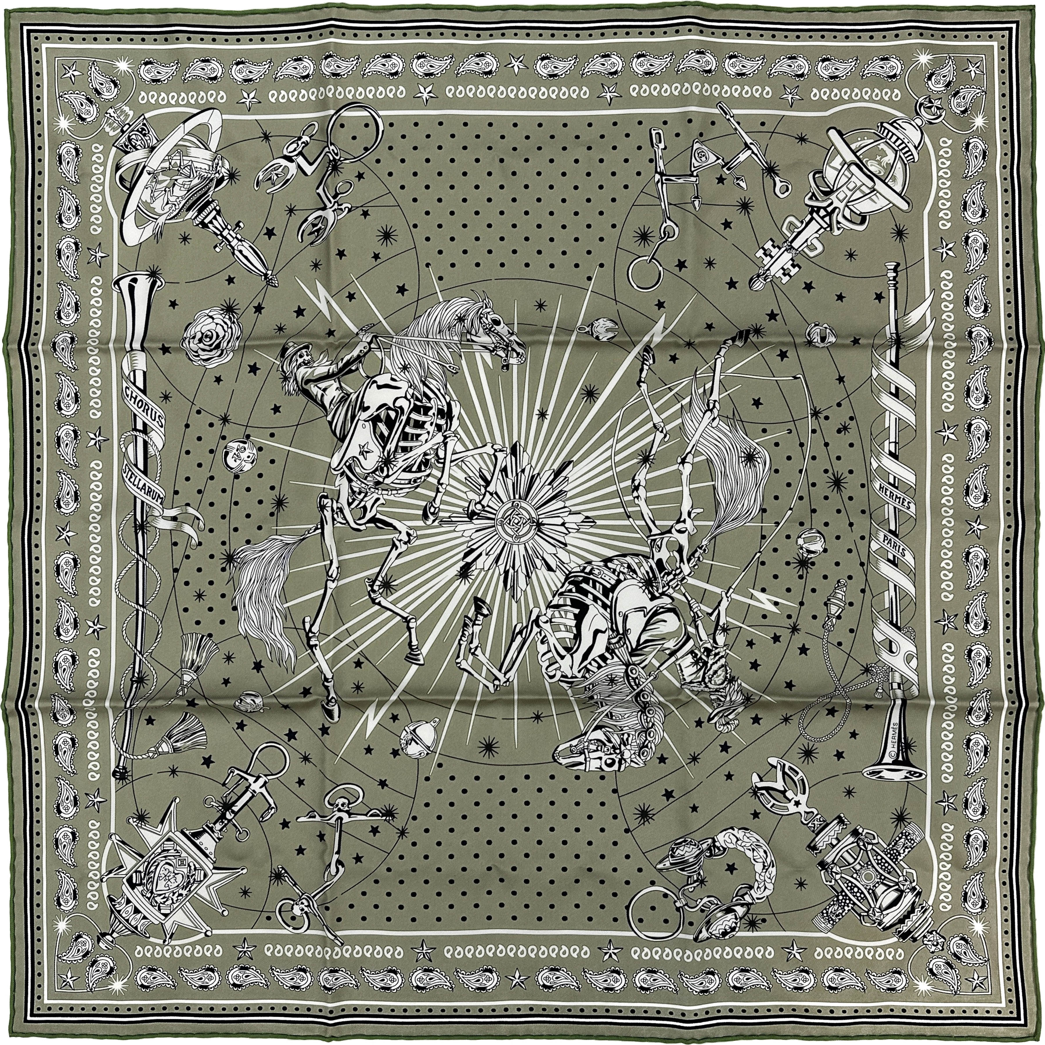 Hermès Chorus Stellarum Bandana 55