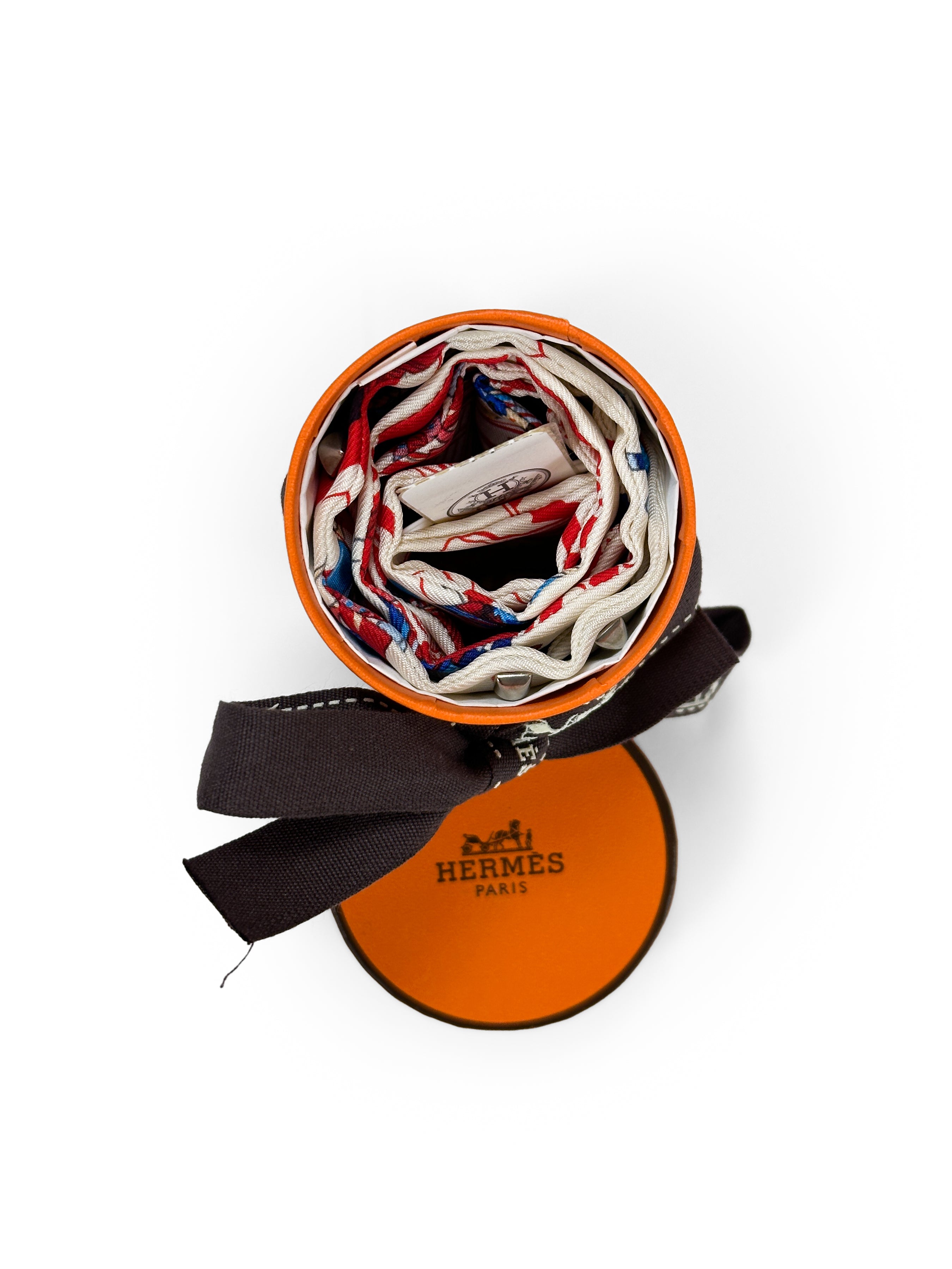 Hermès Ex-Libris Les Parisiennes de Kiraz Studded Twilly