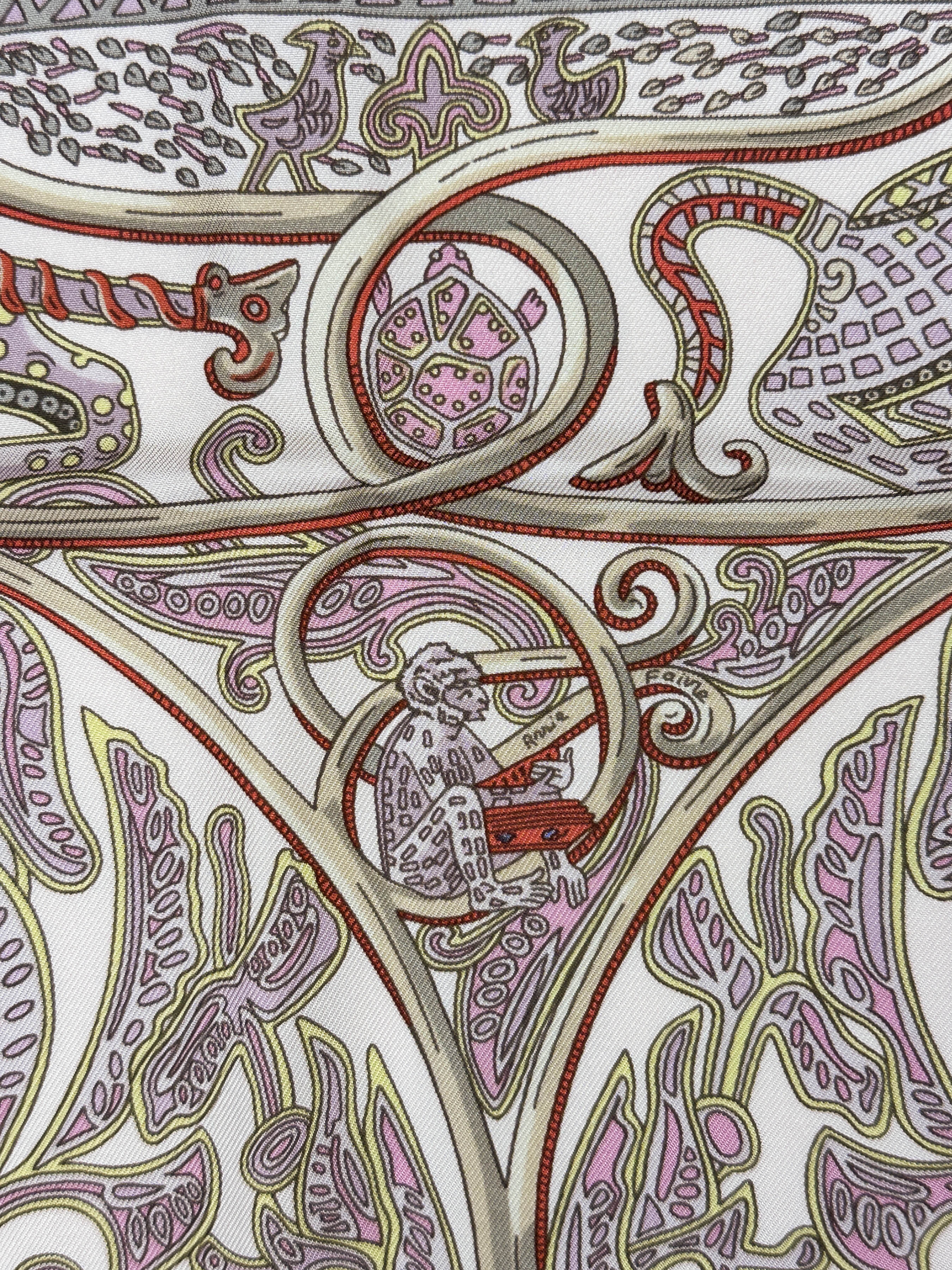 Hermès La Charmante Aux Animaux 90
