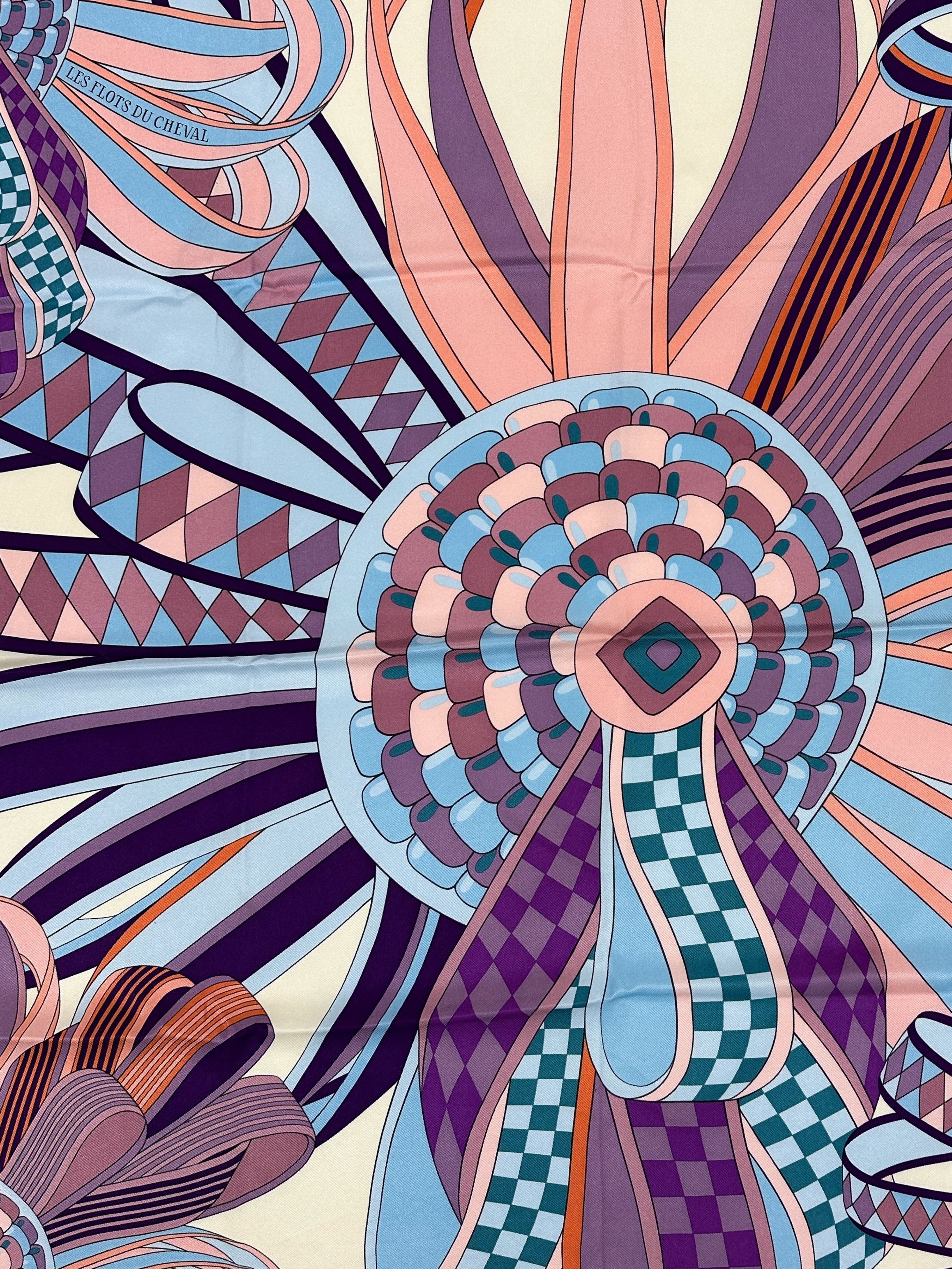 Hermès Les Flots du Cheval 70