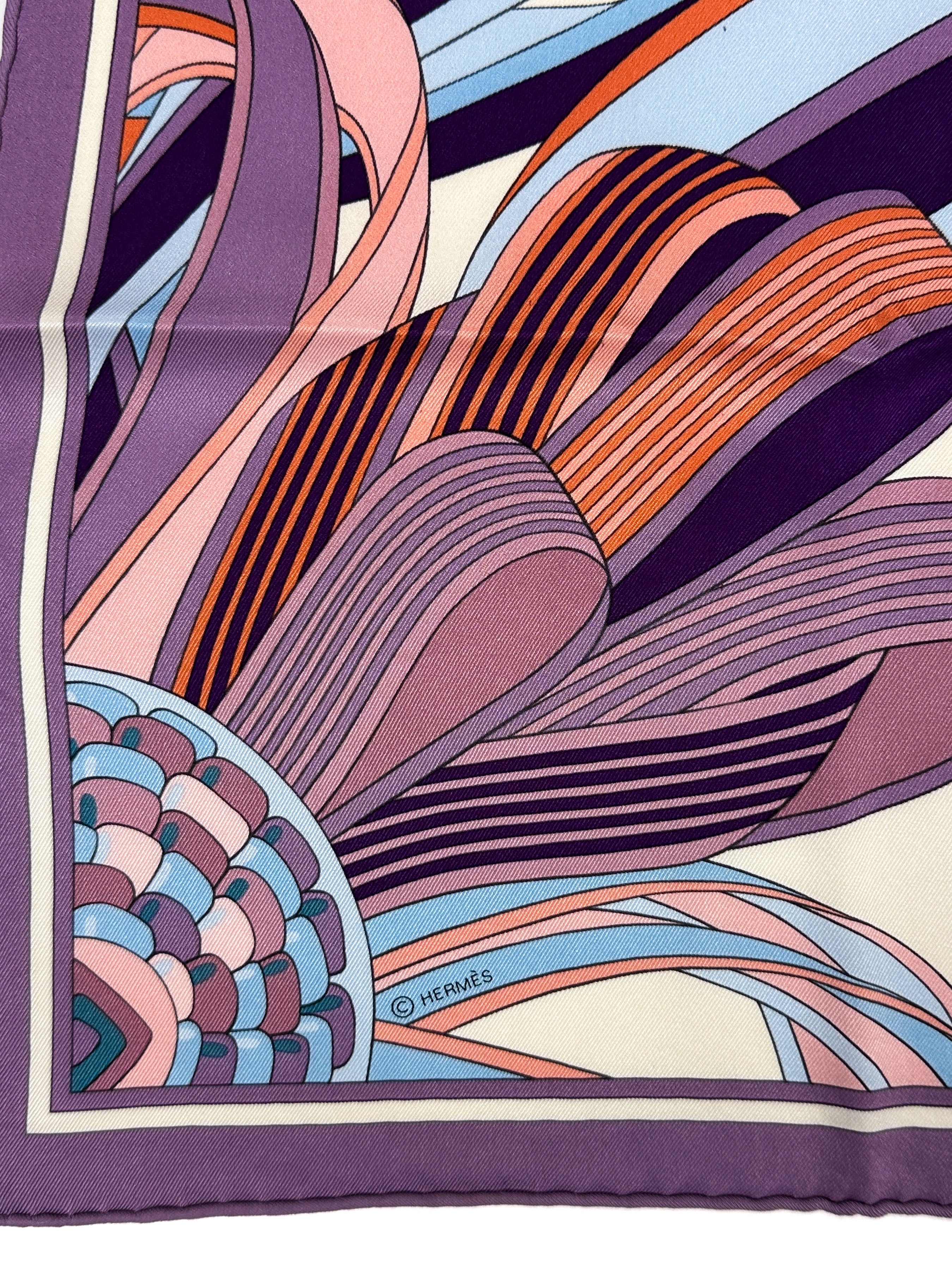 Hermès Les Flots du Cheval 70