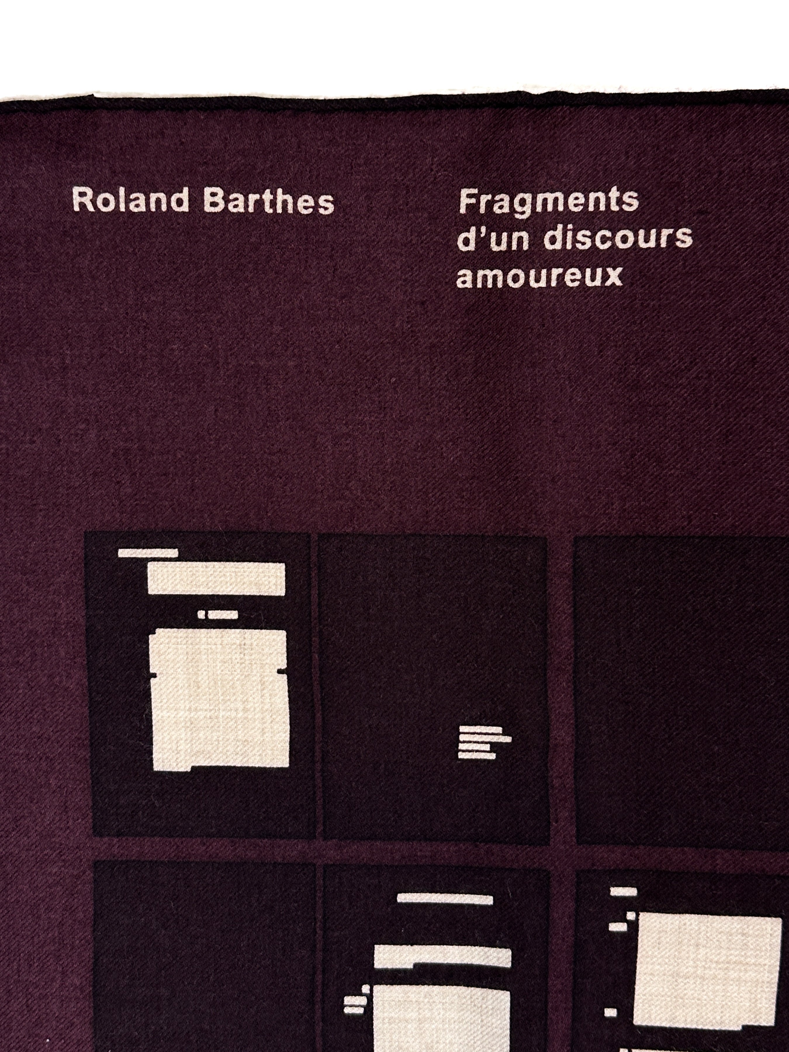 Hermès Fragments d'Un Discours Amoureux Cashmere Silk 140