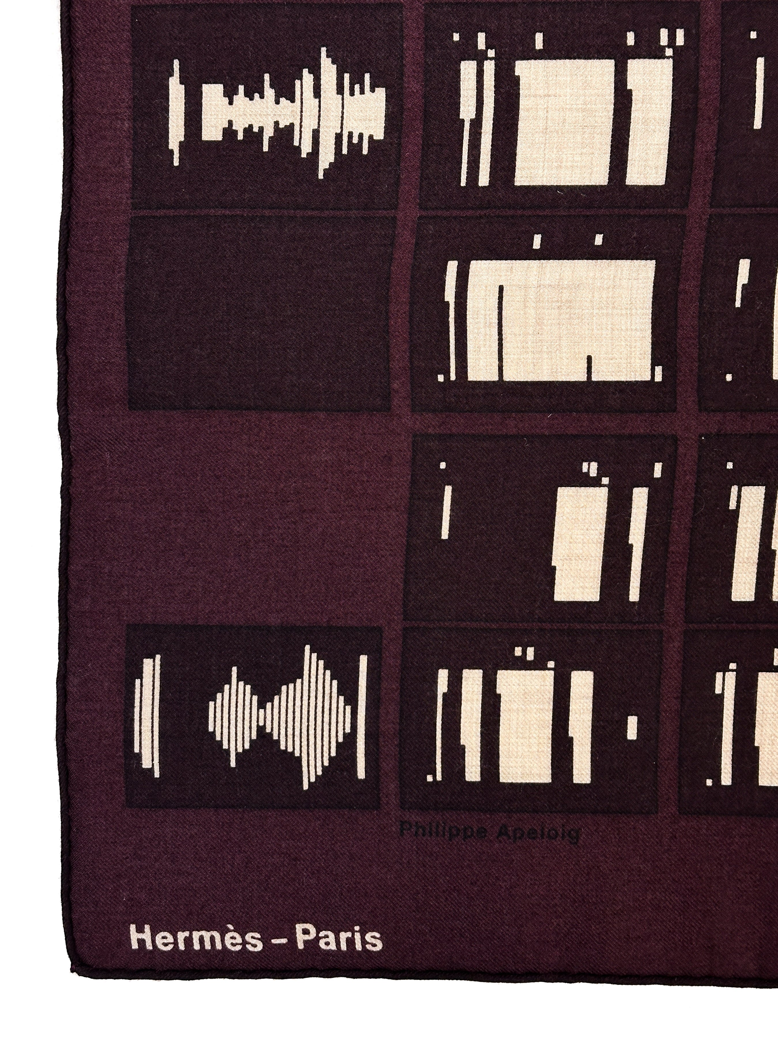 Hermès Fragments d'Un Discours Amoureux Cashmere Silk 140