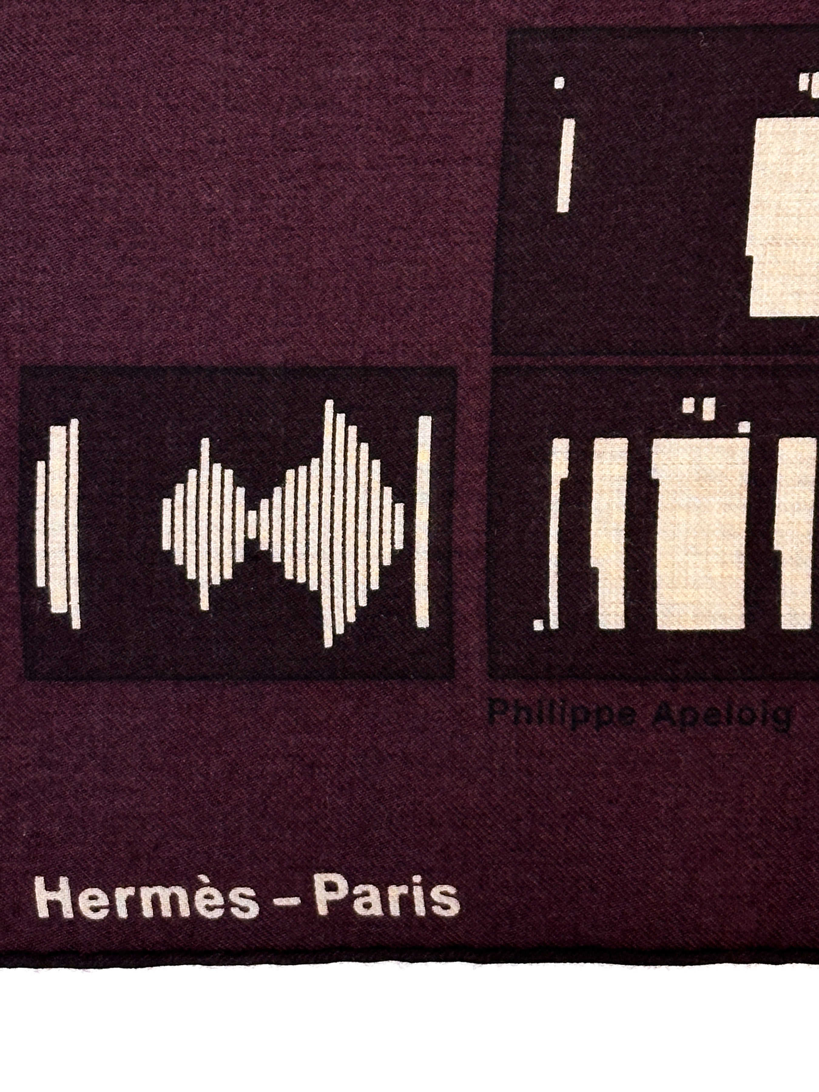 Hermès Fragments d'Un Discours Amoureux Cashmere Silk 140