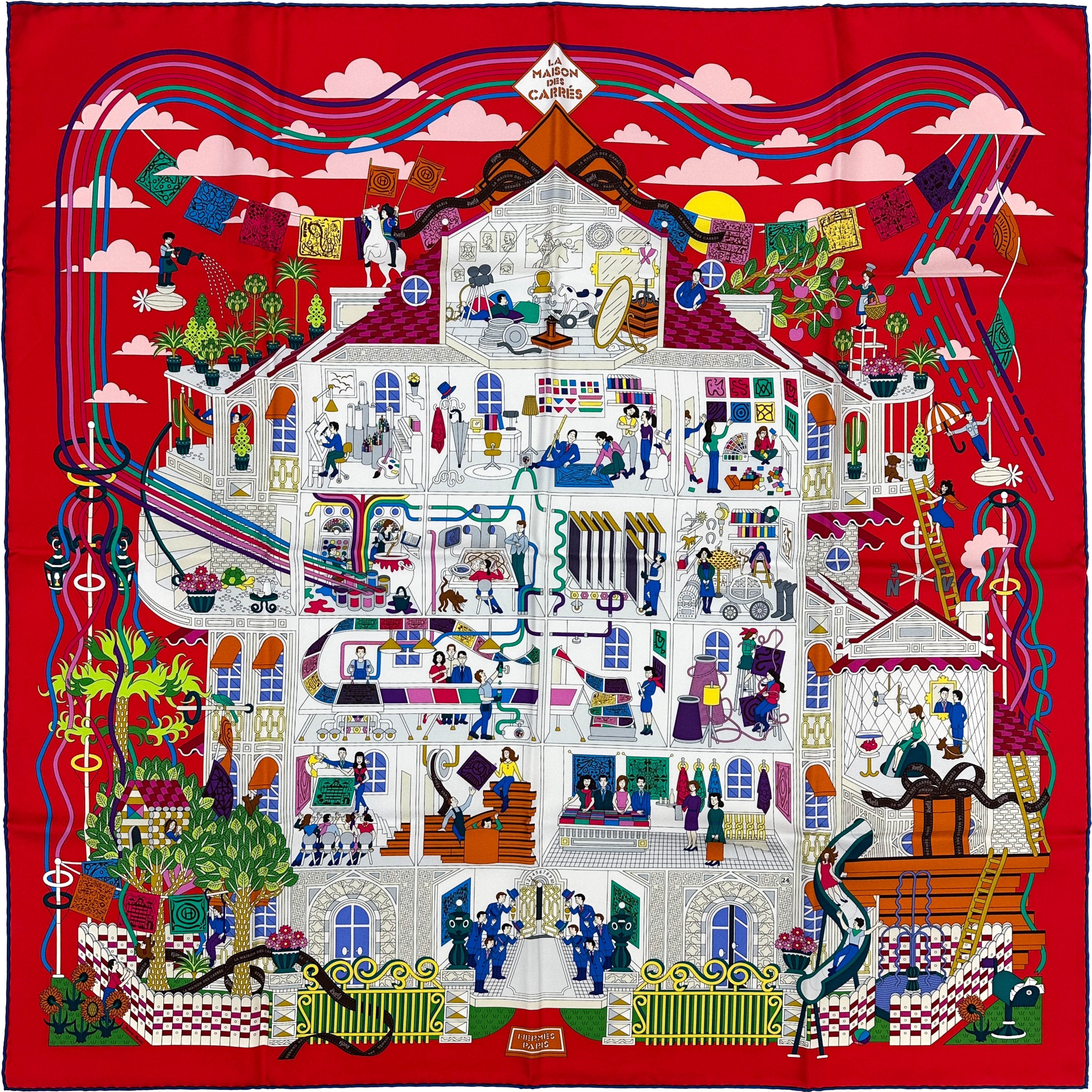 Hermès La Maison des Carrés 90
