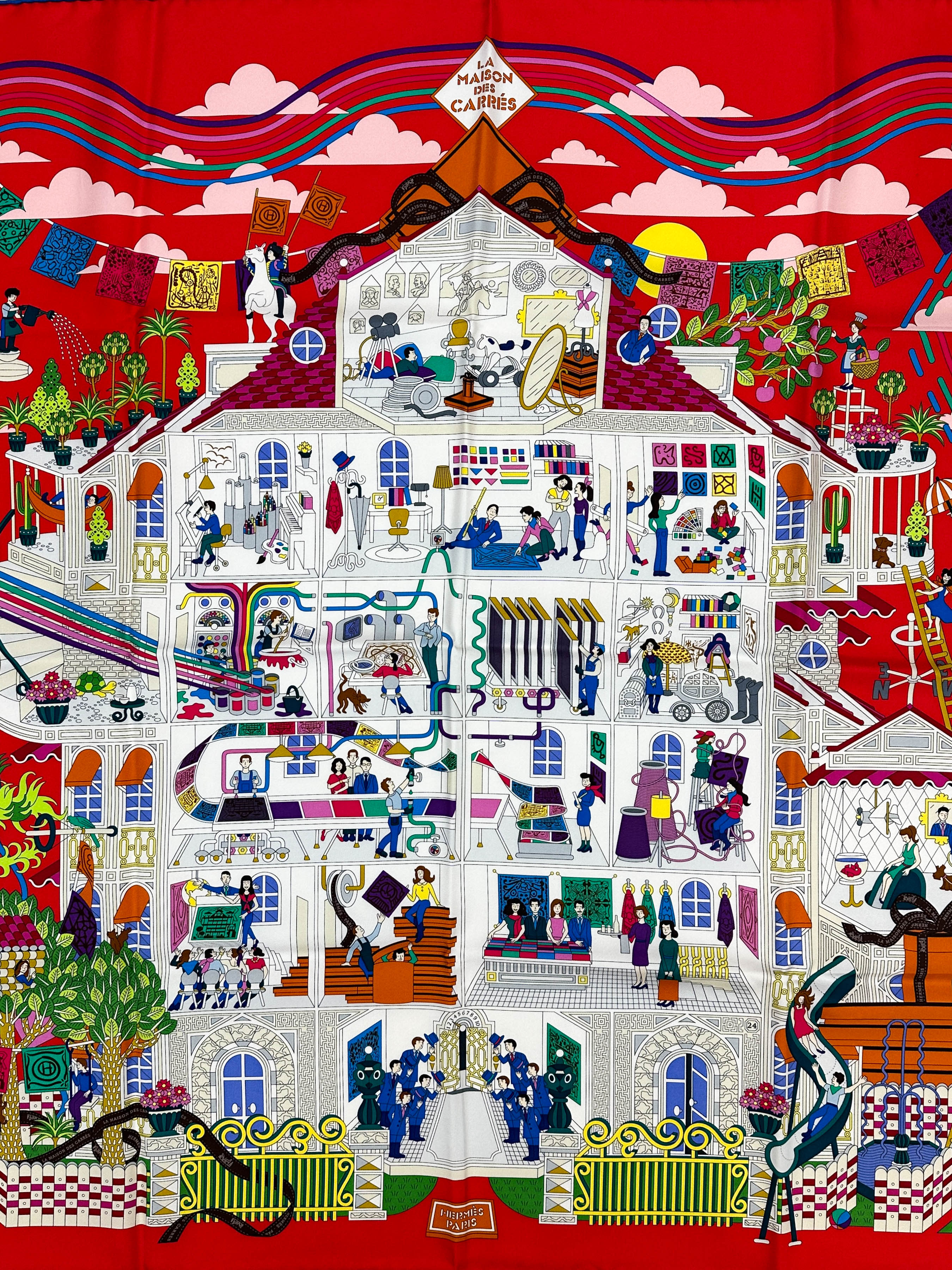 Hermès La Maison des Carrés 90