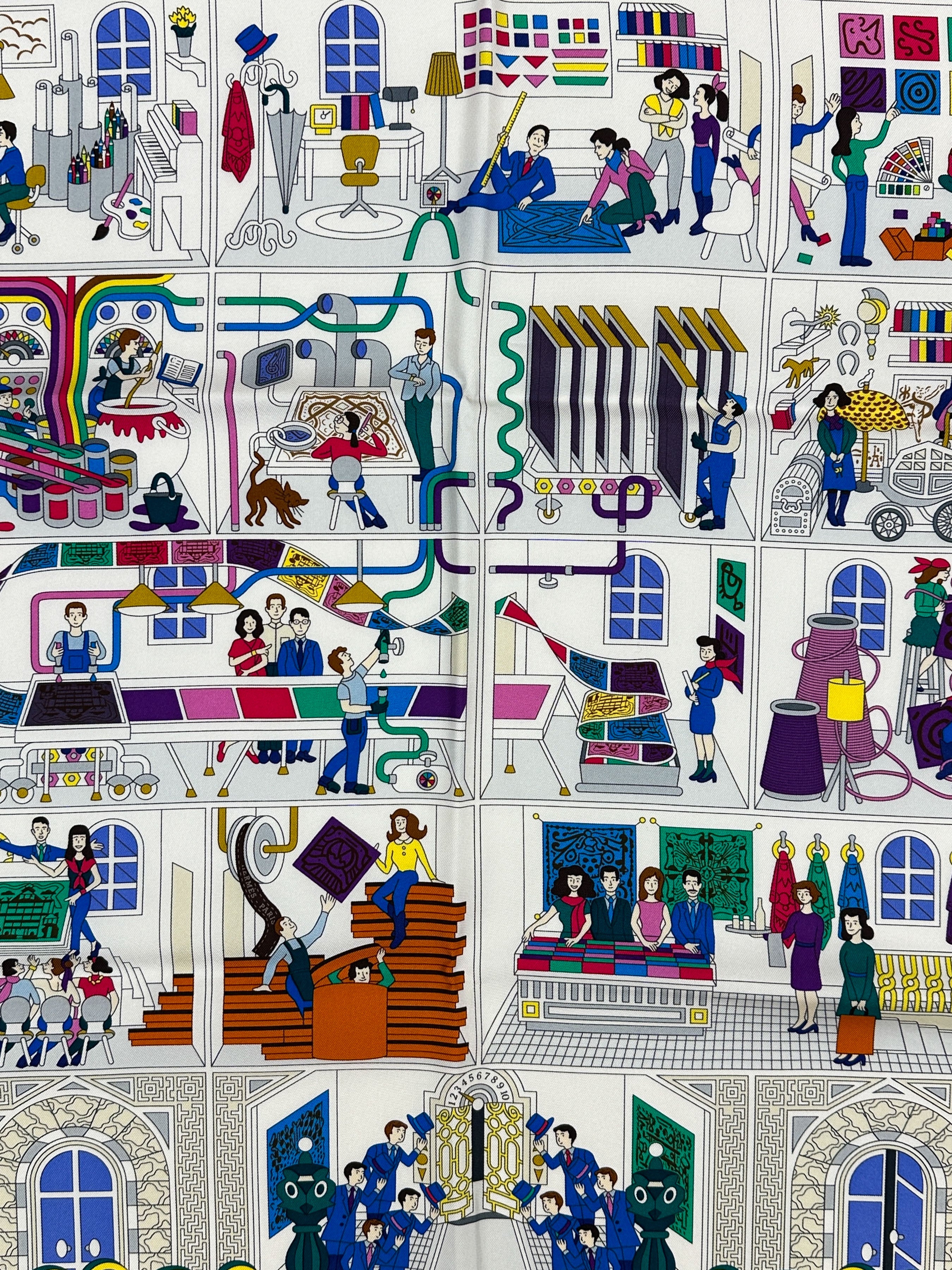 Hermès La Maison des Carrés 90