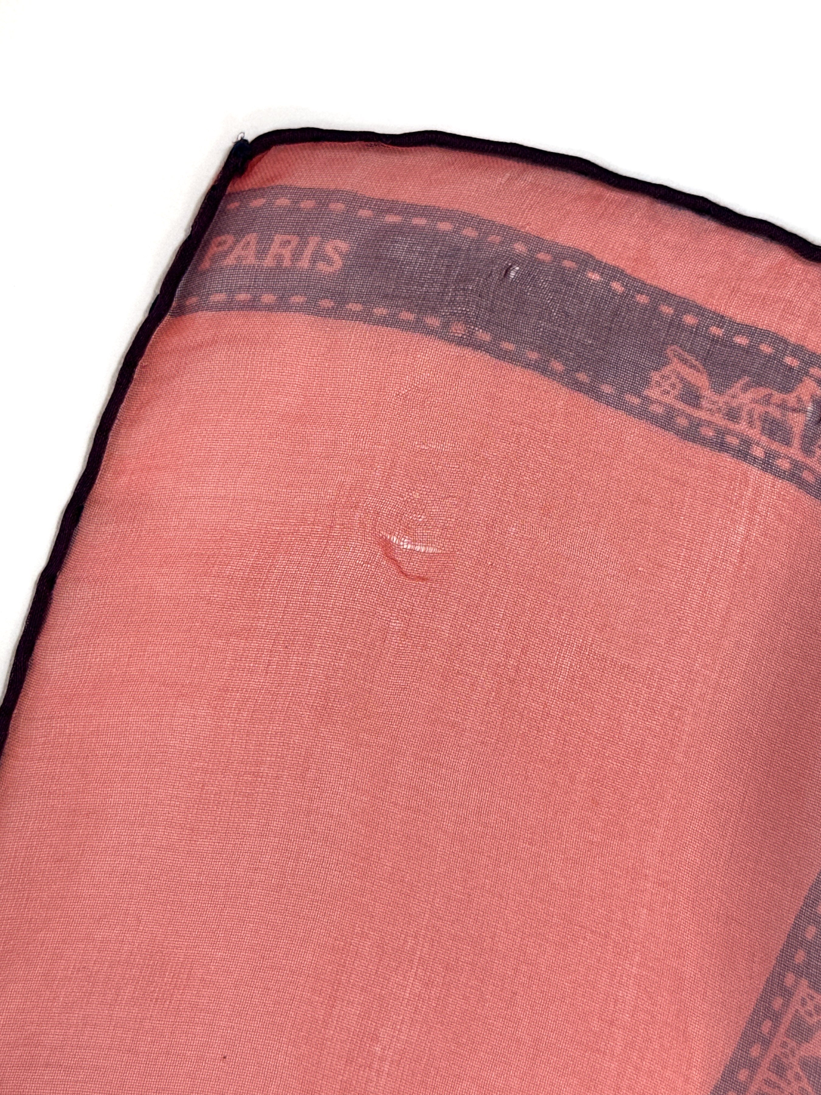 Hermès Bolduc Mousseline Shawl